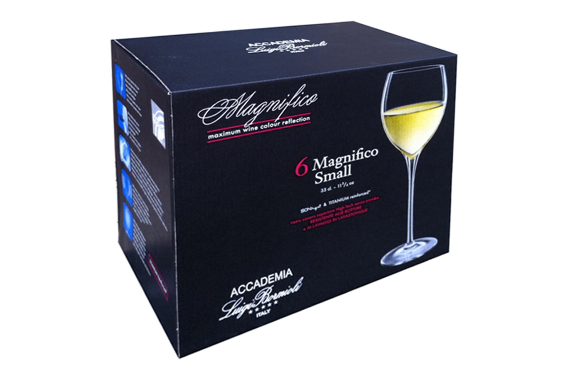 Bormioli Luigi Magnifico Set 6 Calici Small 35 cl In Vetro Sonoro Superiore High Tech Senza Piombo - Set 6 Pz 4