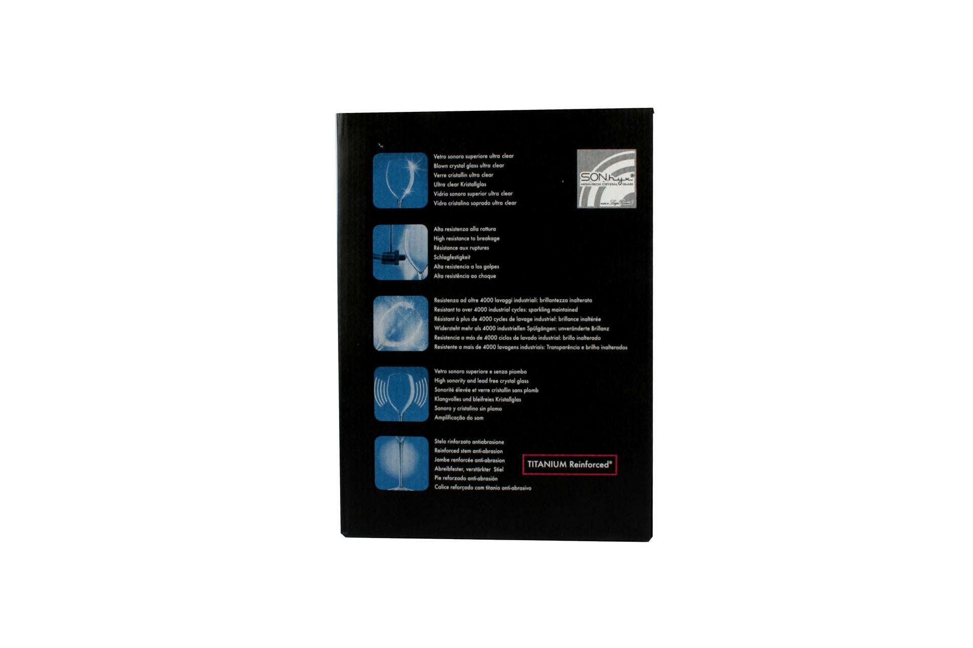 Bormioli Luigi Magnifico Set 6 Calici Small 35 cl In Vetro Sonoro Superiore High Tech Senza Piombo - Set 6 Pz 6