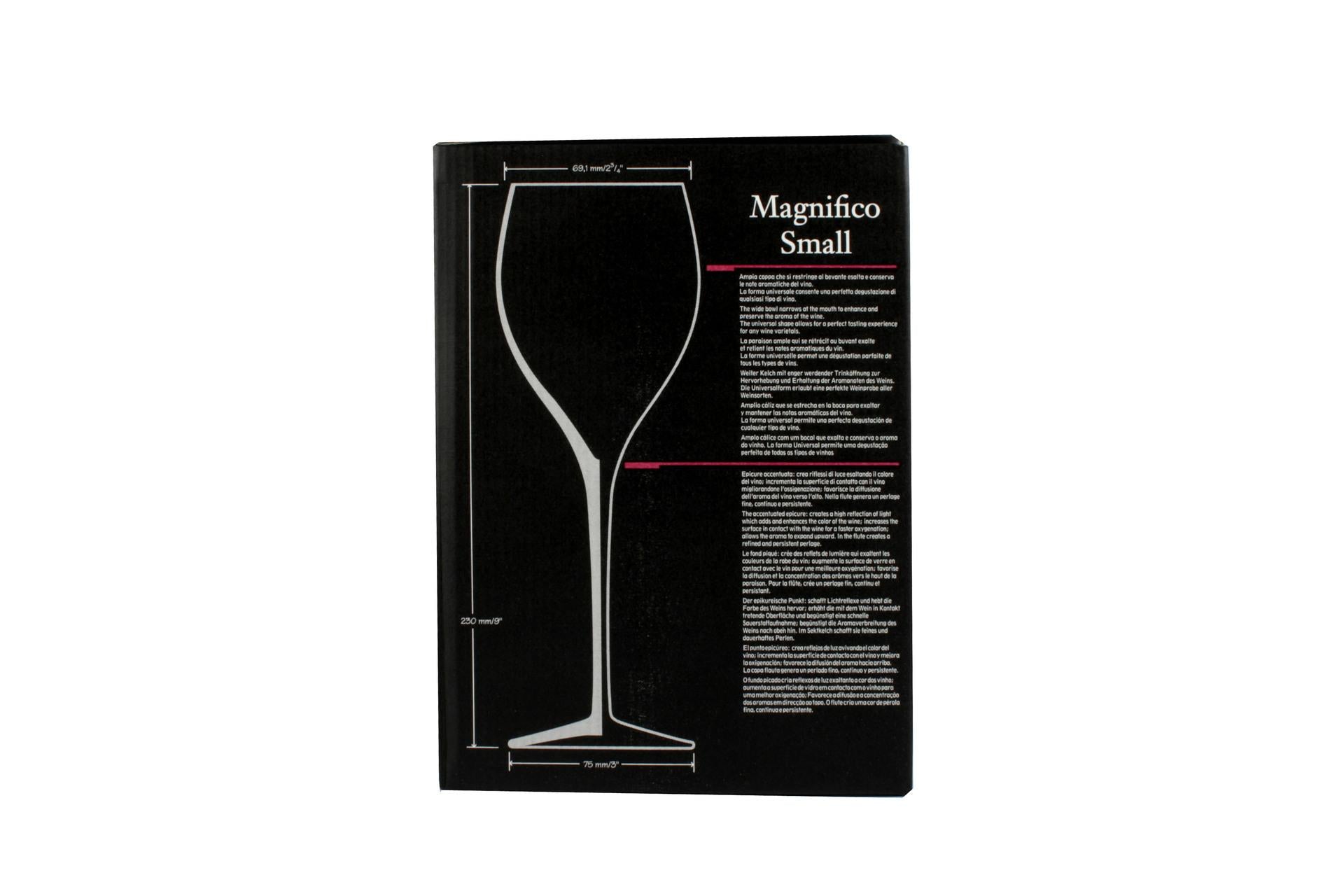 Bormioli Luigi Magnifico Set 6 Calici Small 35 cl In Vetro Sonoro Superiore High Tech Senza Piombo - Set 6 Pz 7