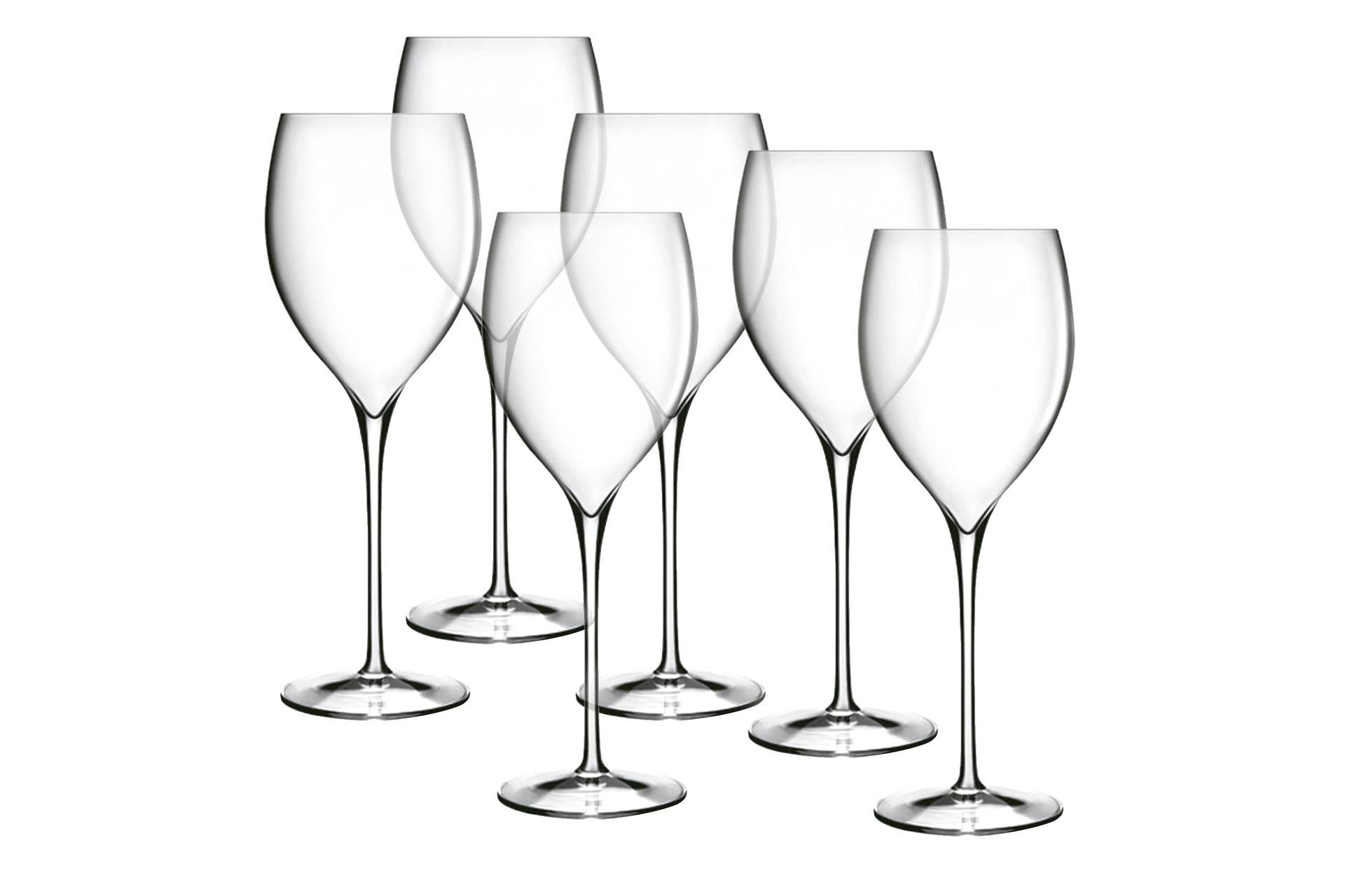Bormioli Luigi Magnifico Set 6 Calici Medium 46 cl In Vetro Sonoro Superiore High Tech Senza Piombo - Set 6 Pz