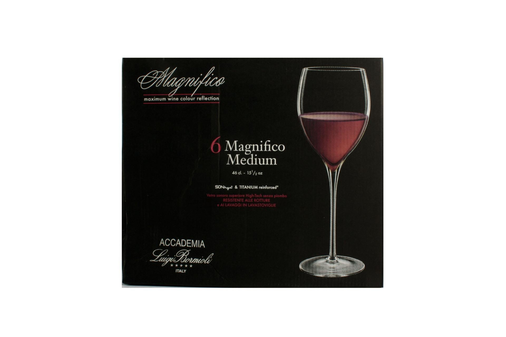 Bormioli Luigi Magnifico Set 6 Calici Medium 46 cl In Vetro Sonoro Superiore High Tech Senza Piombo - Set 6 Pz 5