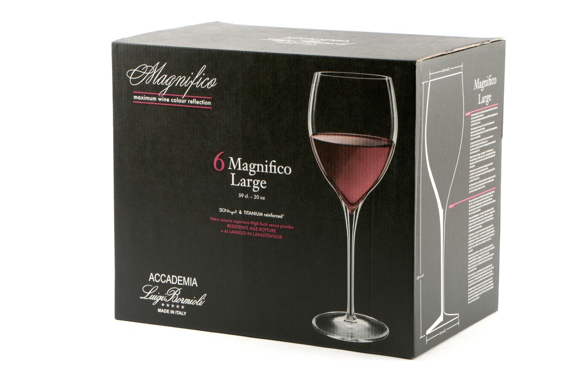 Bormioli Luigi Magnifico Set 6 Calici Large 59 cl - Vetro Sonoro Superiore High Tech Senza Piombo - Set 6 Pz 3