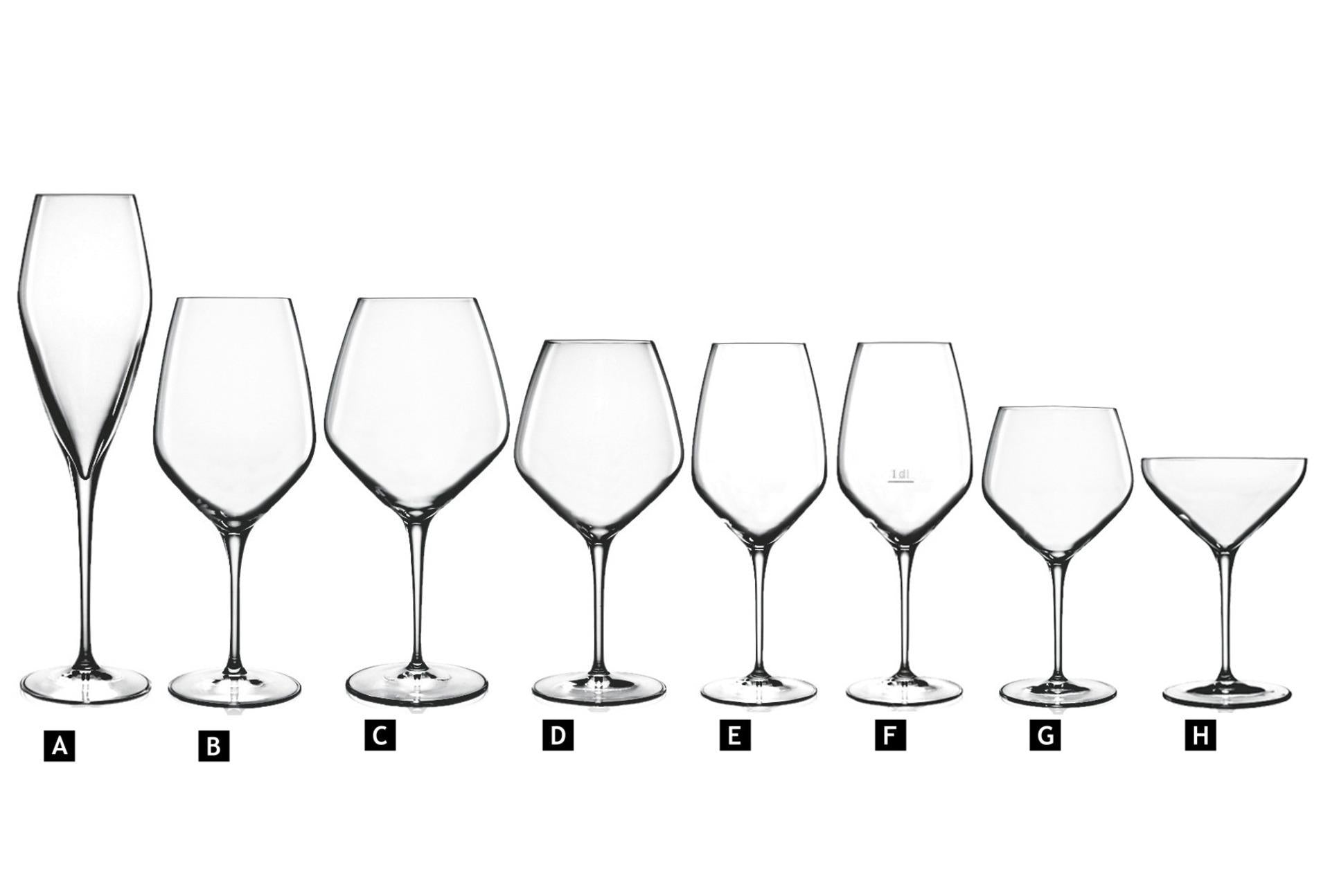 Bormioli Luigi Atelier Set 6 Calici Prosecco Cl.27 In Vetro Sonoro Superiore - Set 6 Pz 5