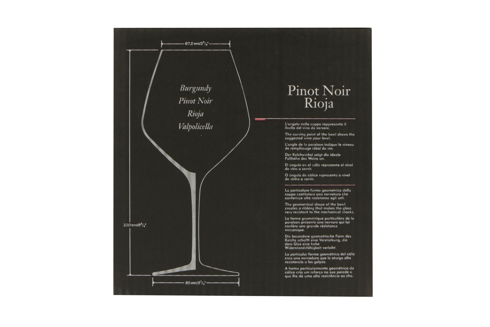 Bormioli Luigi Atelier Confezione 6 Calici Pinot 61 cl In Vetro Sonoro Superiore SON.hyx® - Set 6 Pz 8