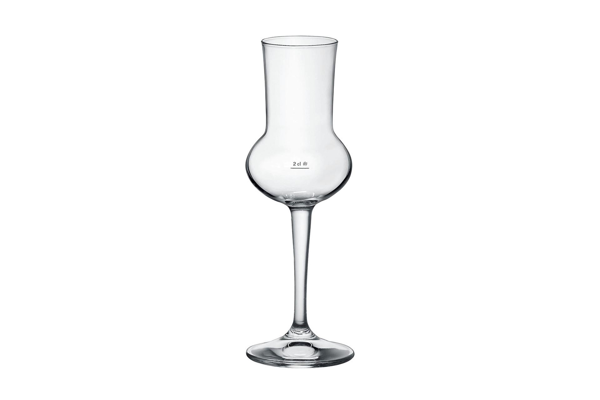 Bormioli Rocco Riserva Tacca Grappa - Set 6 Calici Cl 8 Serie Riserva - Set 6 Pz