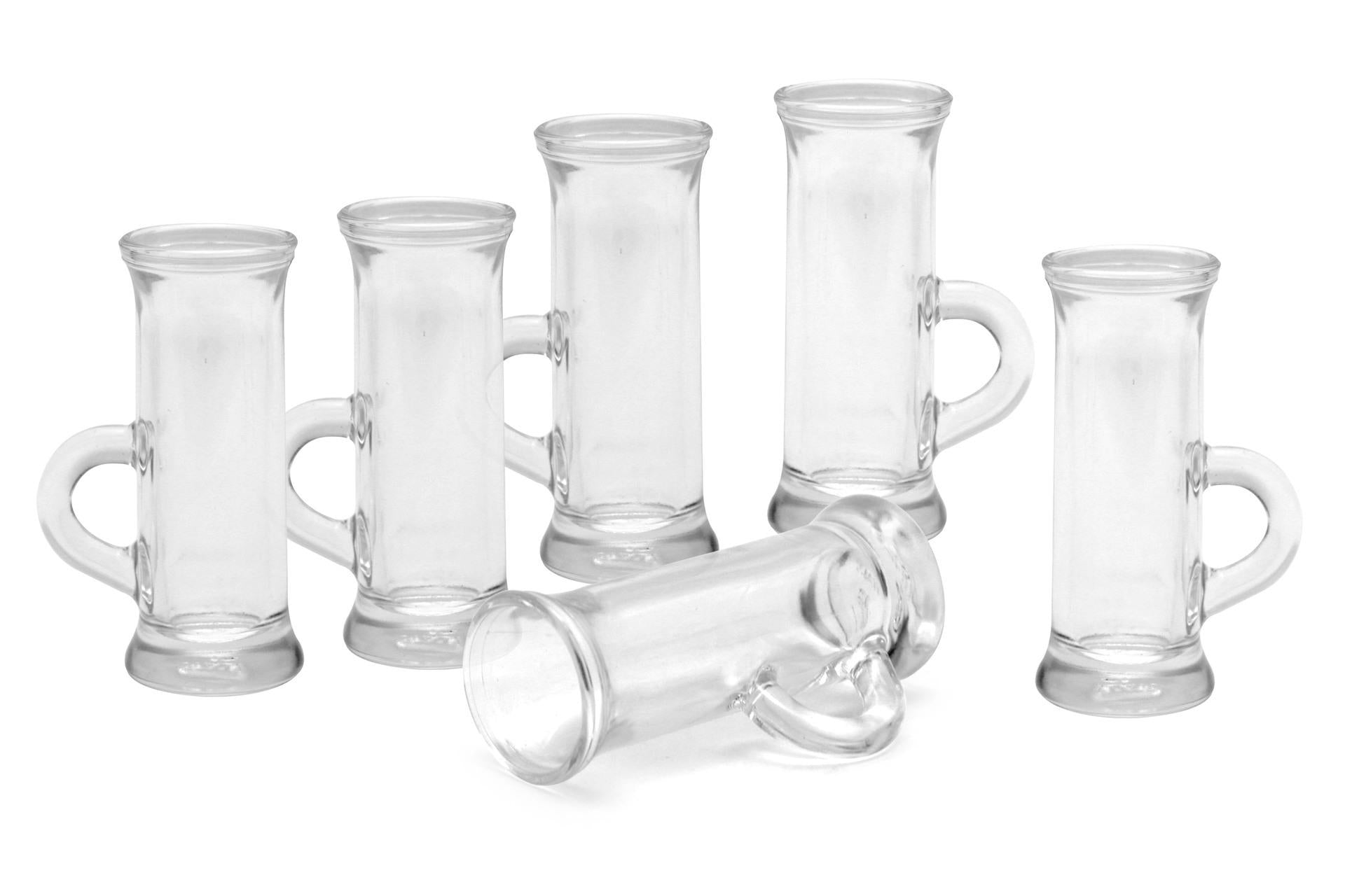 Borgonovo Polo Trasparente Set 6 Bicchieri Vodka 45 cc - Set 6 Pz