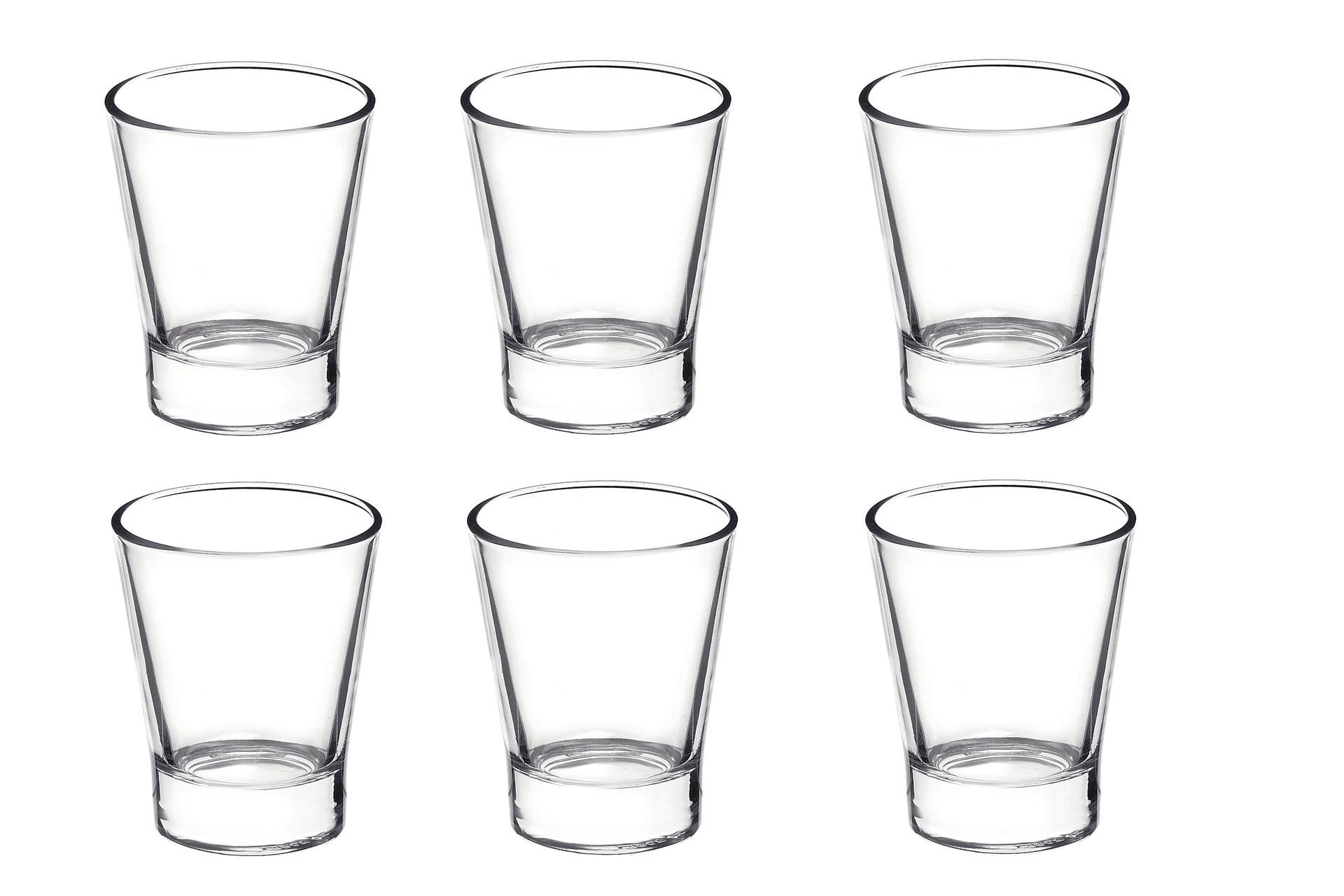 Bormioli Rocco Caffeino Set 6 Bicchieri Caffè 8.5 cl In Vetro Temperato Per Caffè Caldo - Set 6 Pz