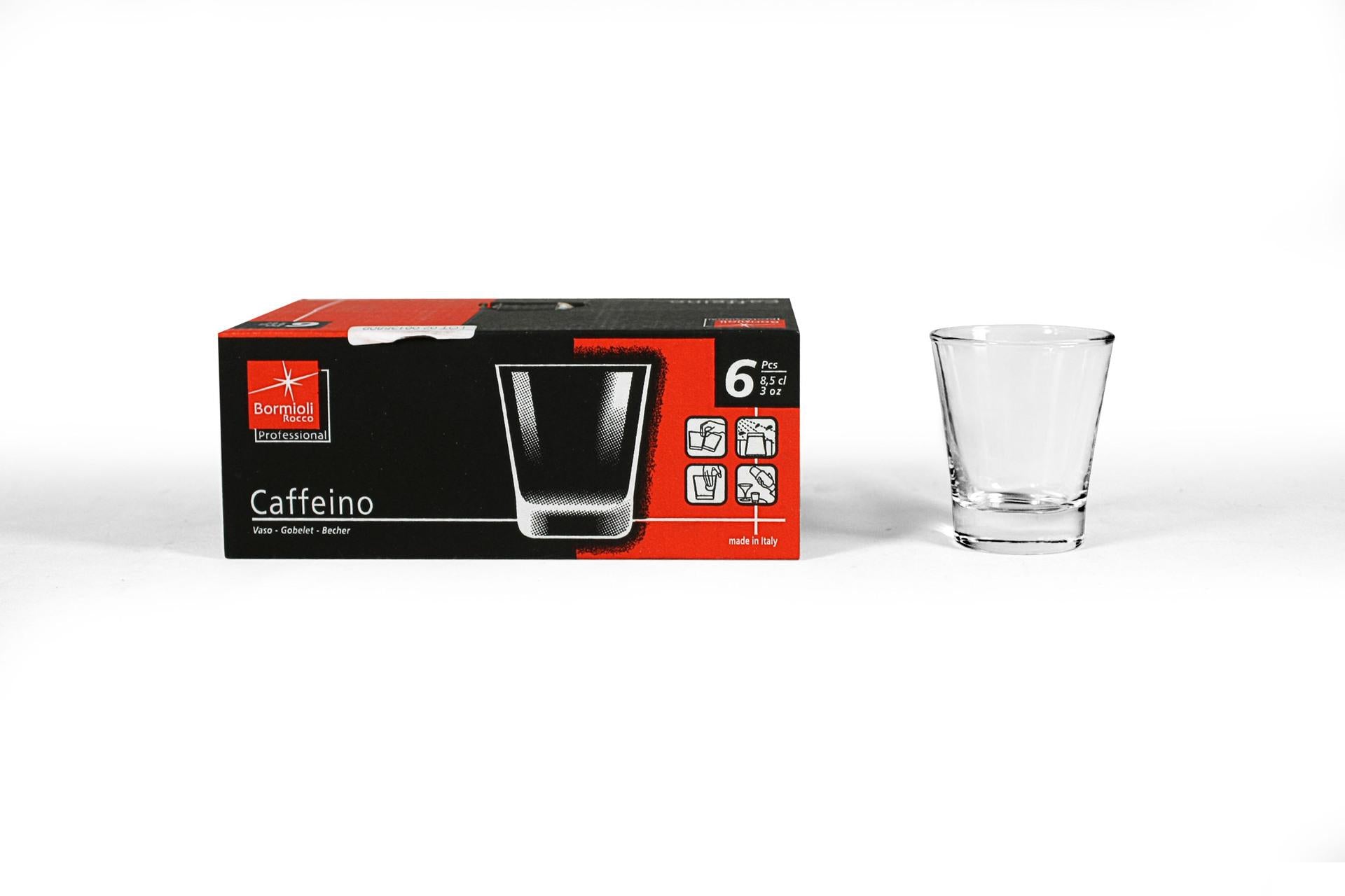 Bormioli Rocco Caffeino Set 6 Bicchieri Caffè 8.5 cl In Vetro Temperato Per Caffè Caldo - Set 6 Pz 3