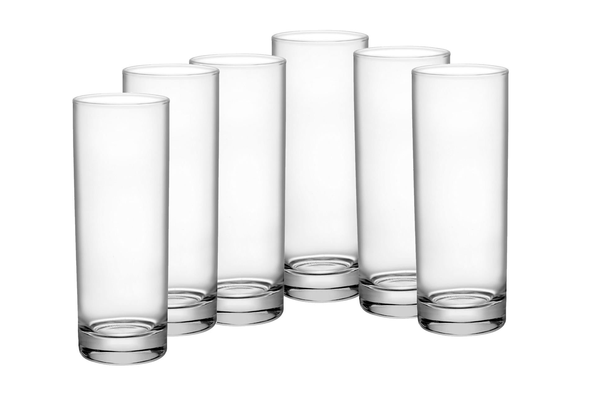 Bormioli Rocco Cortina Trasparente Set 6 Bicchieri Whisky 21.5 cl - Set 6 Pz