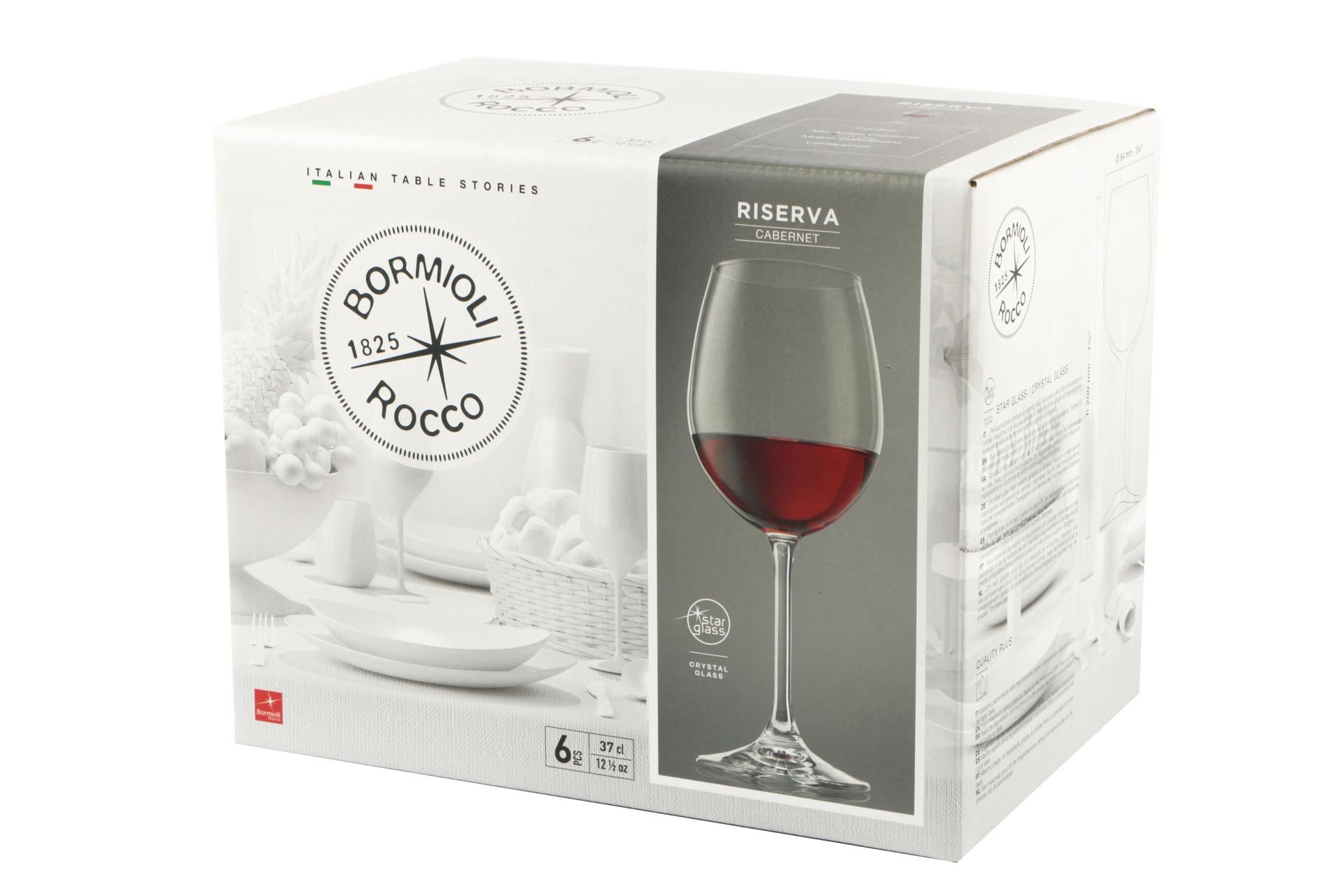 Bormioli Rocco Riserva Cabernet - Set 6 Calici 37 cl Serie Riserva - Set 6 Pz 4
