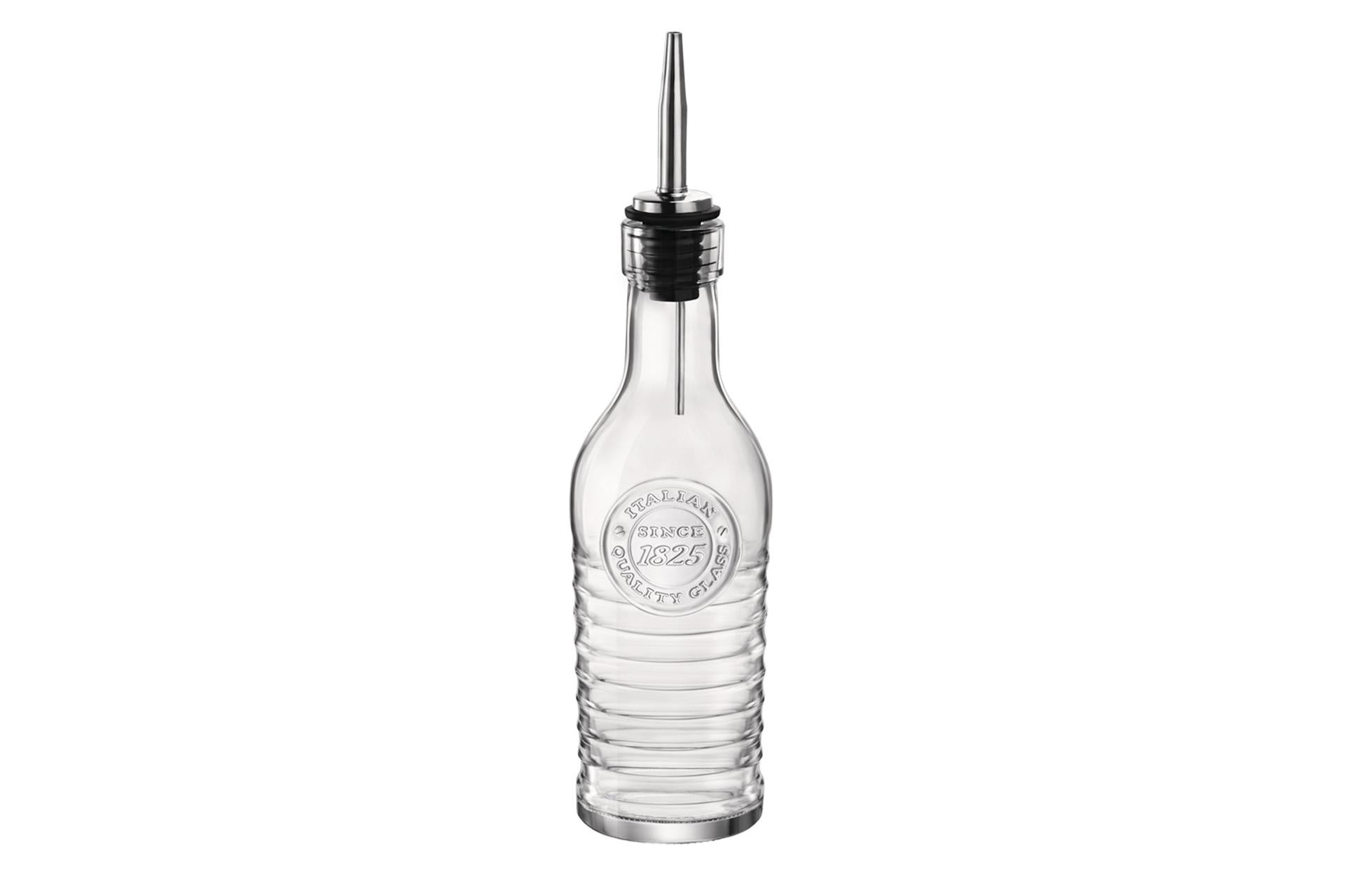 Bormioli Rocco Officina 1825 Bottiglia Oliera 26.8 cl - Stile Vintage Industriale - Set 12 Pz