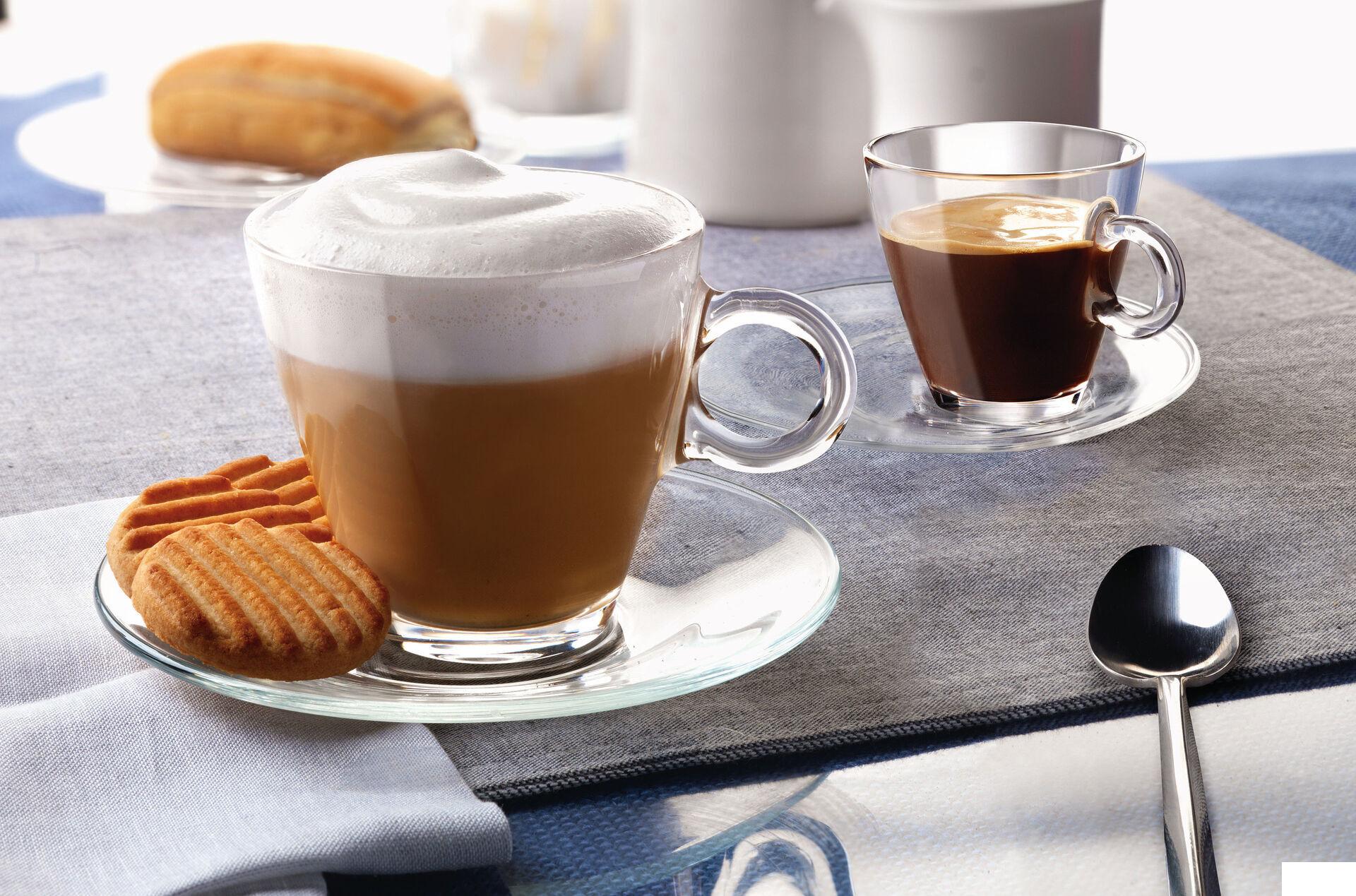 Bormioli Rocco Easy Bar Tazza Cappuccino 23 cl In Vetro Temperato Resistente al Calore - Set 12 Pz 3