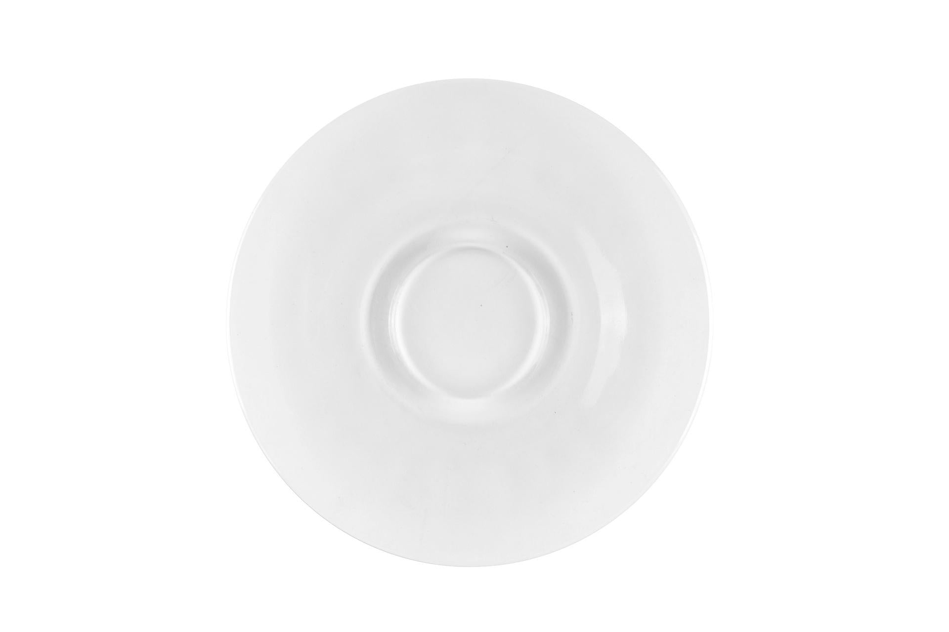 Bormioli Rocco Easy Bar Piattino Cappuccino-The 30210 - Elegante Piattino per Tazze da The e Cappuccino - Set 6 Pz