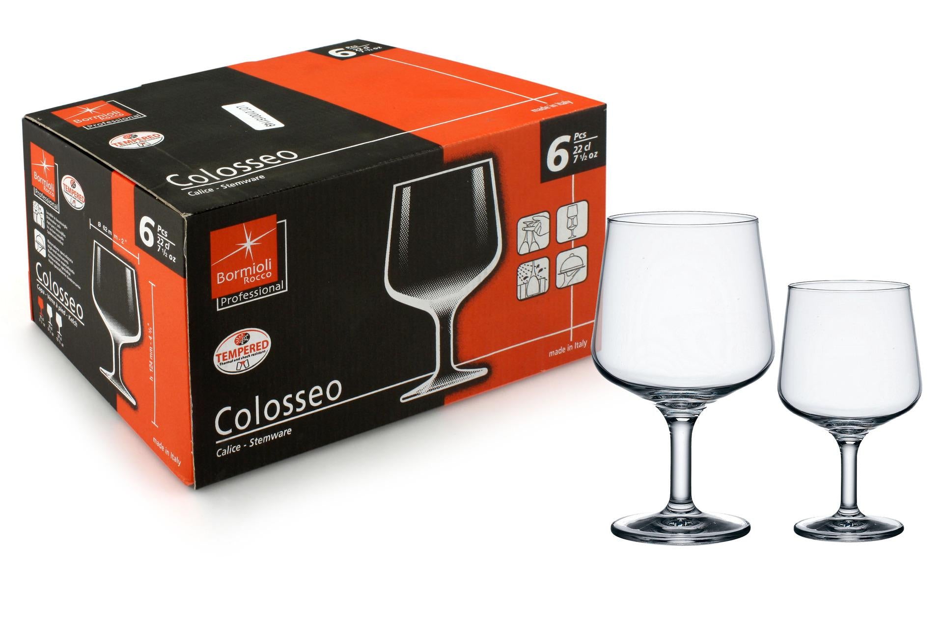 Bormioli Rocco Colosseo Set 6 Calici Acqua 28 cl - Set 6 Pz 3