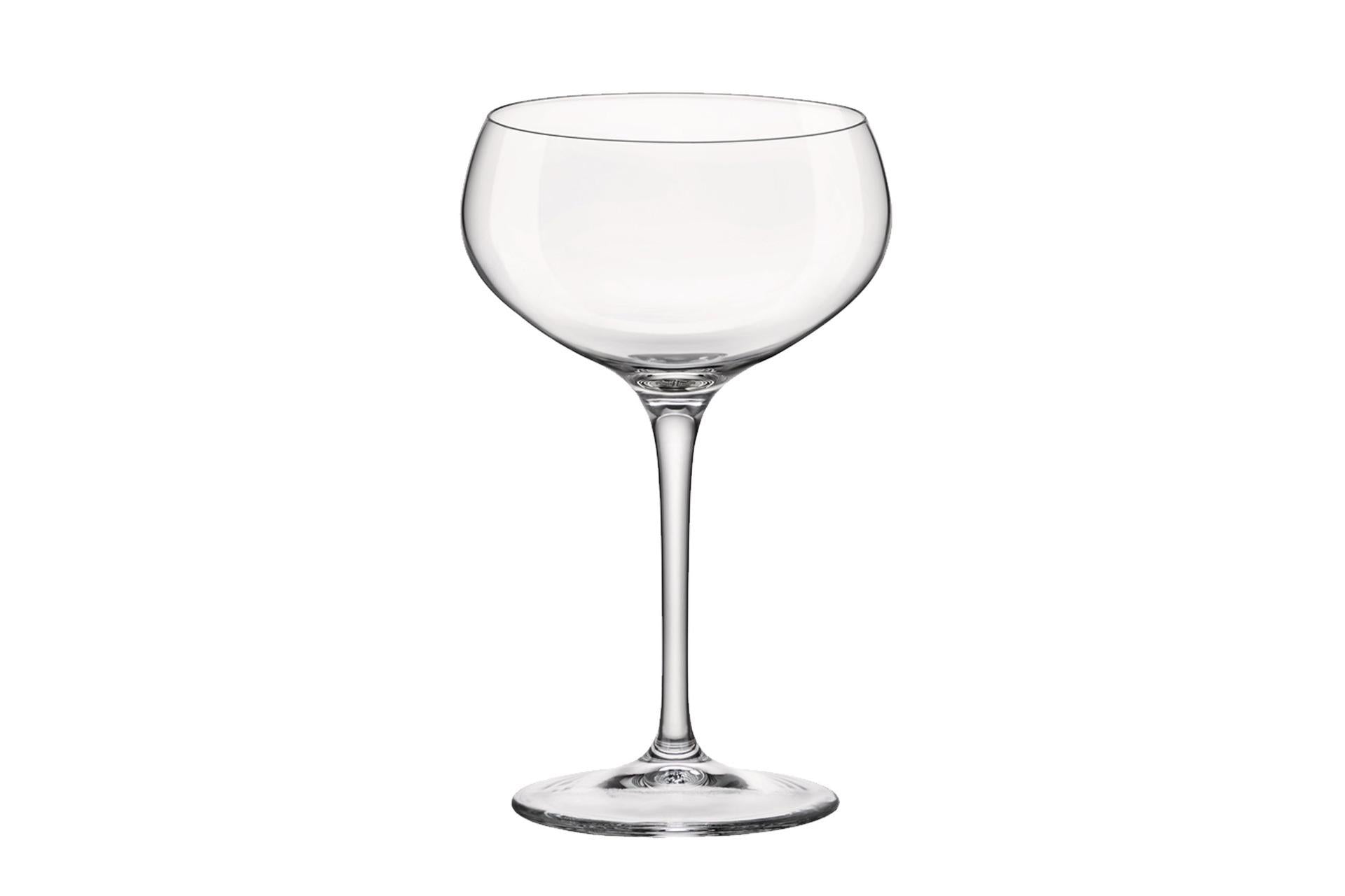 Bormioli Rocco Bartender Set 6 Calici Cocktail 25 cl - Design Vintage per Mixology - Set 6 Pz