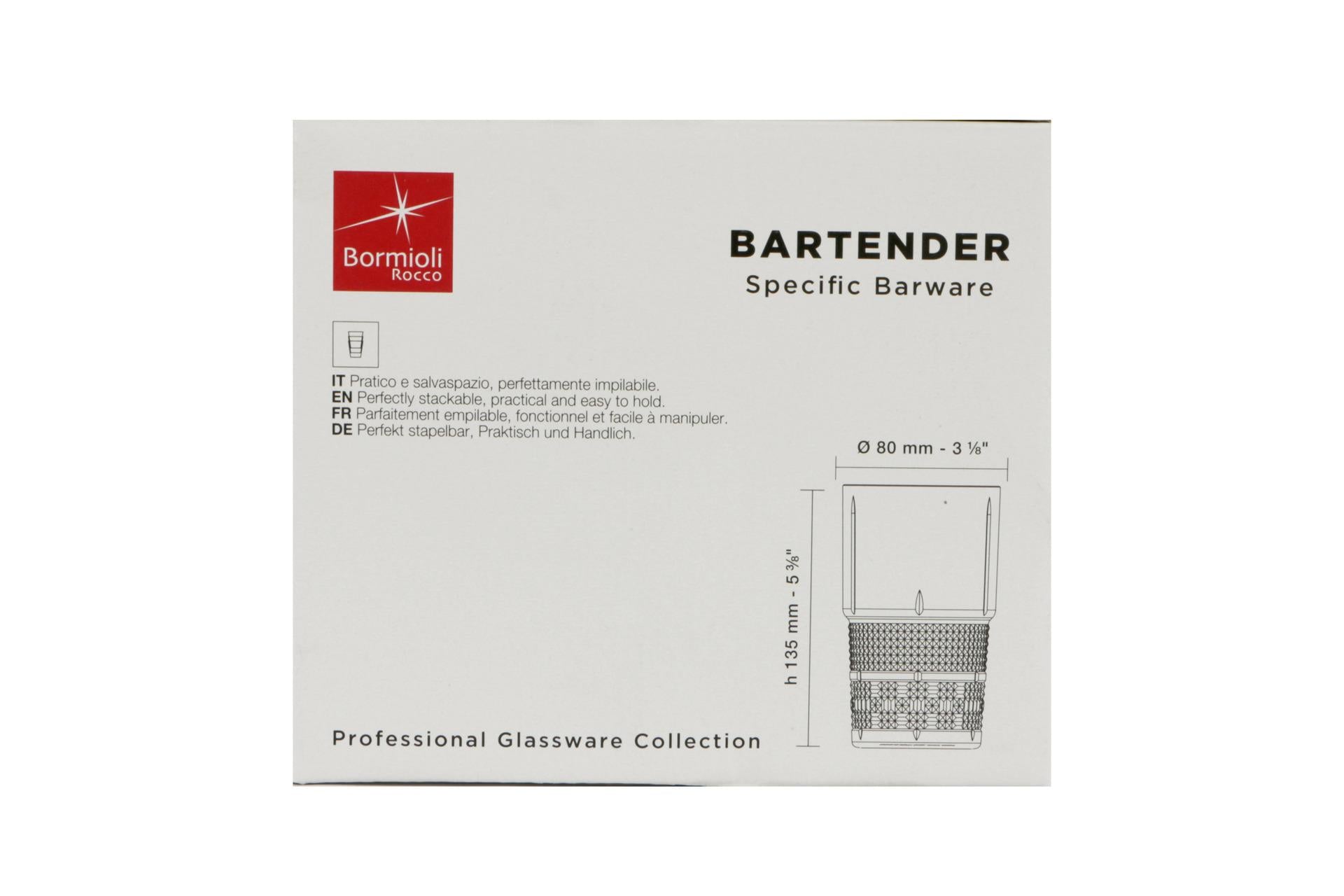 Bormioli Rocco Bartender Novecento Set 4 Bicchieri Hi-Ball 40.5 cl - Set 4 Pz 6