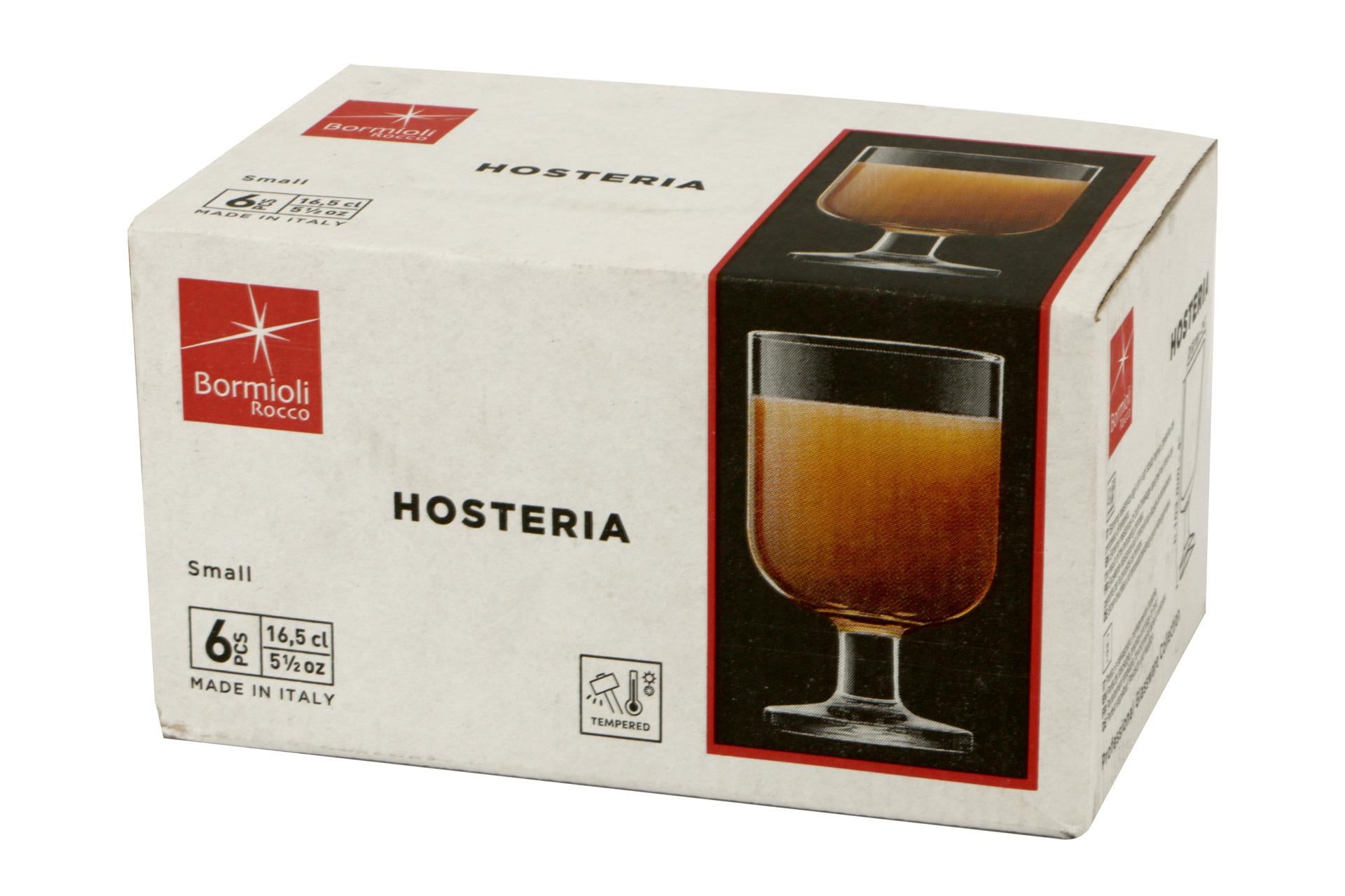 Bormioli Rocco Hosteria Set 6 Calici Small 17 cl - Resistenti e Impilabili - Set 6 Pz 4