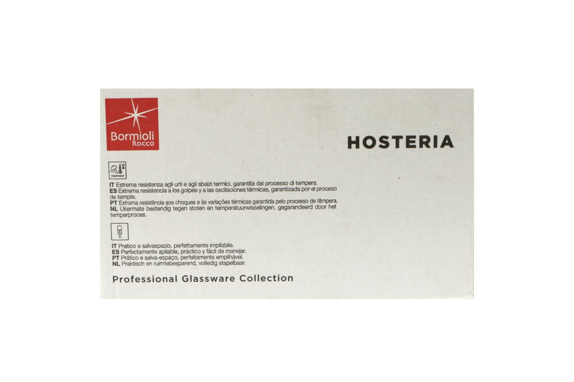 Bormioli Rocco Hosteria Set 6 Calici Dessert 24 cl - Alta Resistenza e Impilabili - Set 6 Pz 7