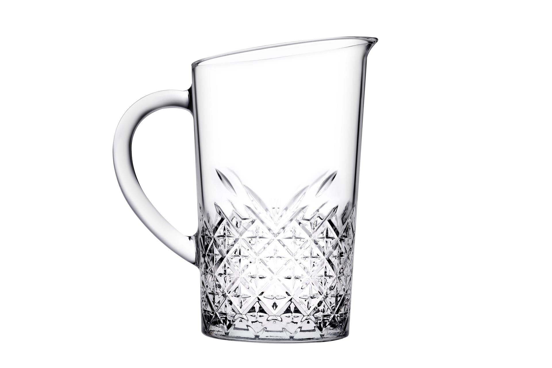 Pasabahce Timeless Caraffa 1.44 L - In Vetro Trasparente Stile Vintage