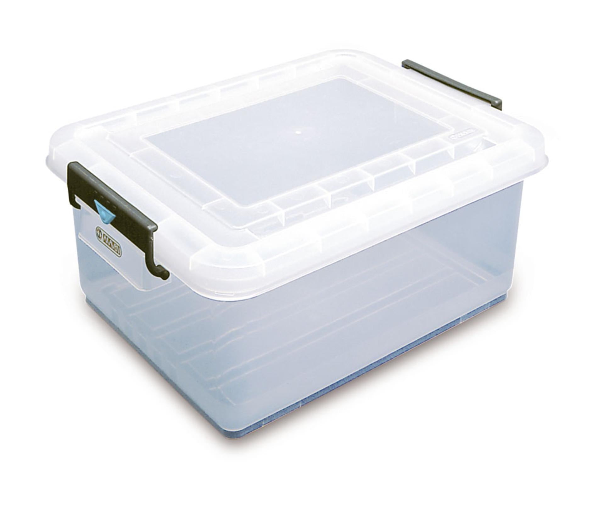 Araven Box Trasparente Con Coperchio 53 x 40 x H.22 cm - 40 Litri
