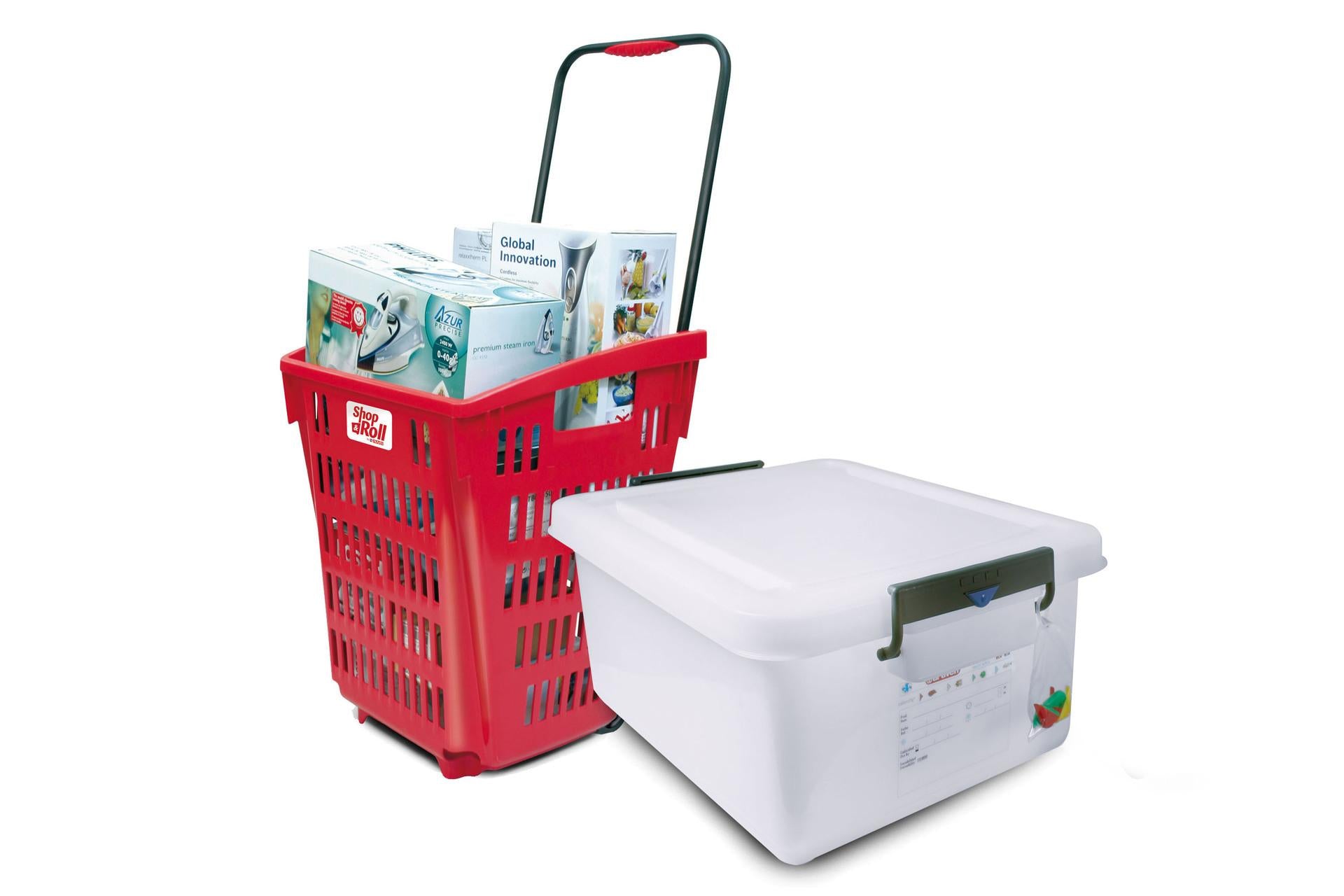 Araven Box Trasparente Con Coperchio 53 x 40 x H.22 cm - 40 Litri