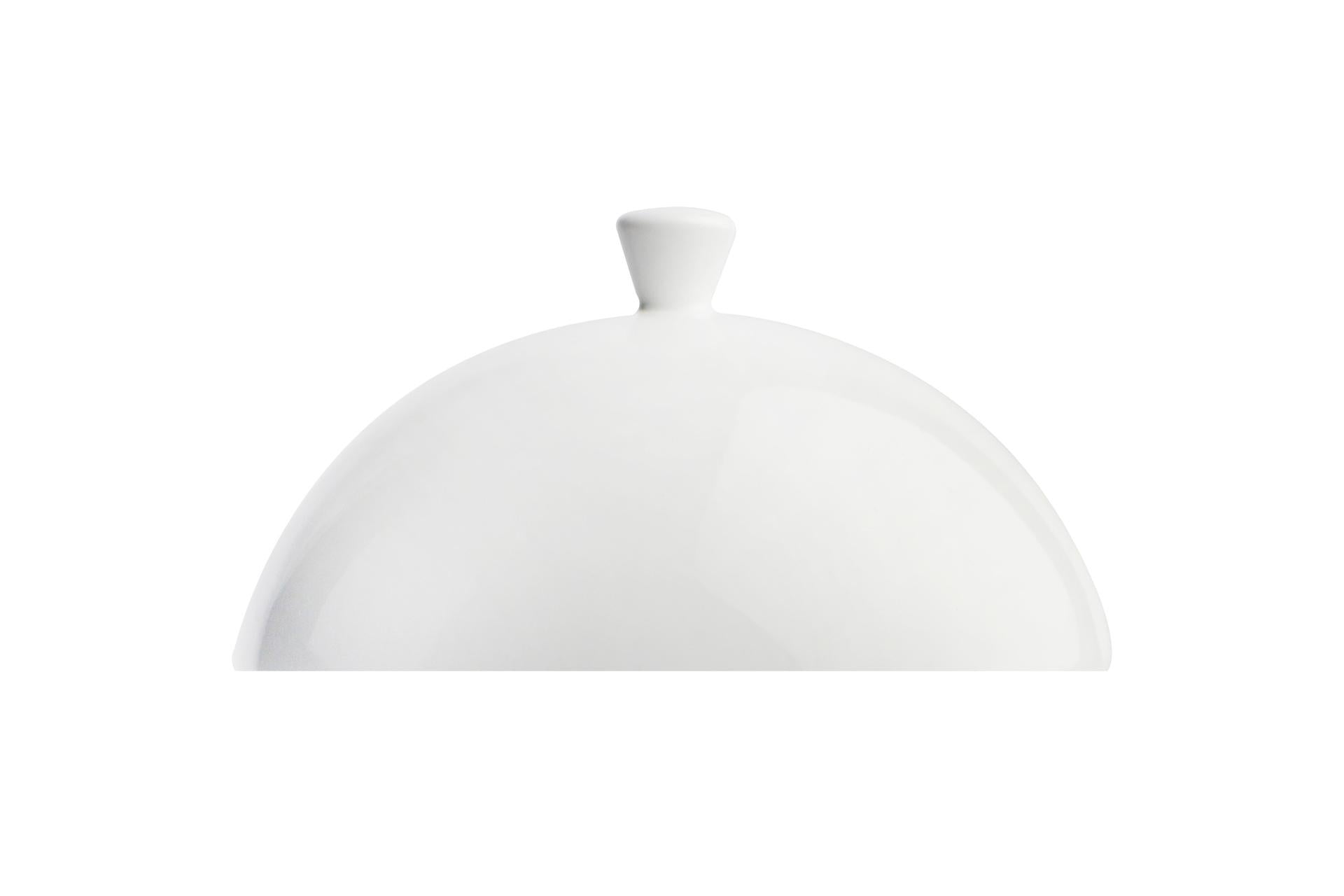 Akij Ceramics Florence Gourmet Cloche Ø11.5 cm - Coperchio In Porcellana Per Pasta Bowl - Set 12 Pz