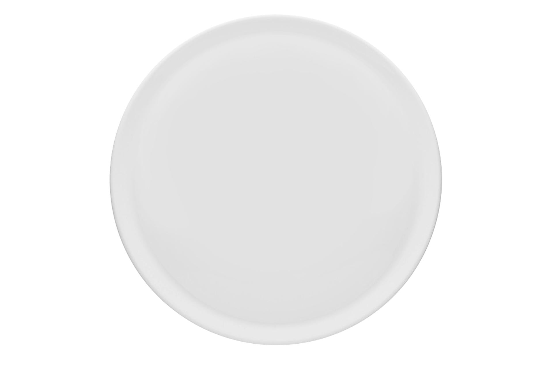 Lubiana Tina White Piatto Pizza Ø33 cm In Porcellana Bianca - Set 6 Pz