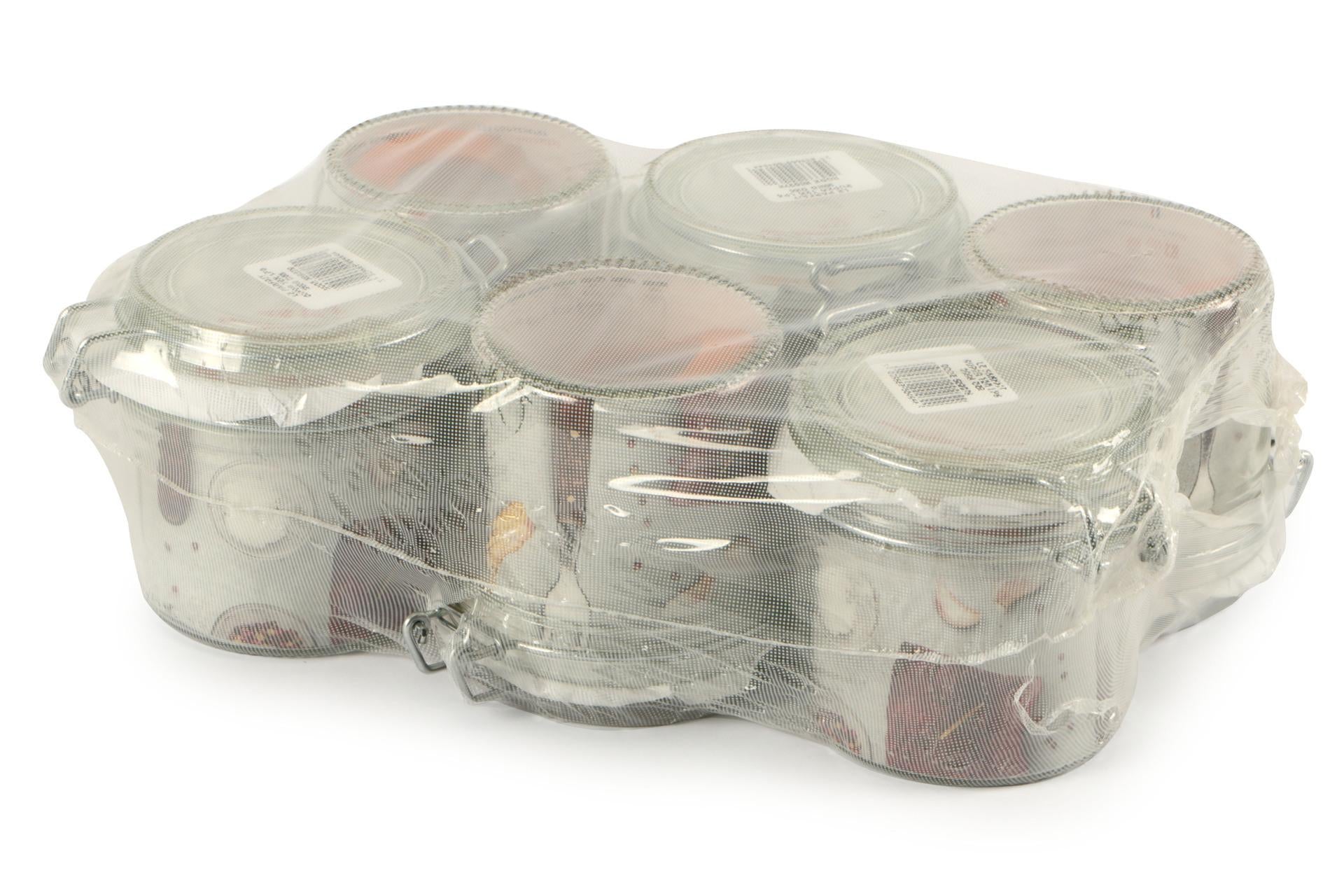 Le Parfait Super Vaso Ermetico Modello Terrine 350 ml - Ø85 mm Con Telaio Meccanico e Rondella Arancione - Set 6 Pz 7