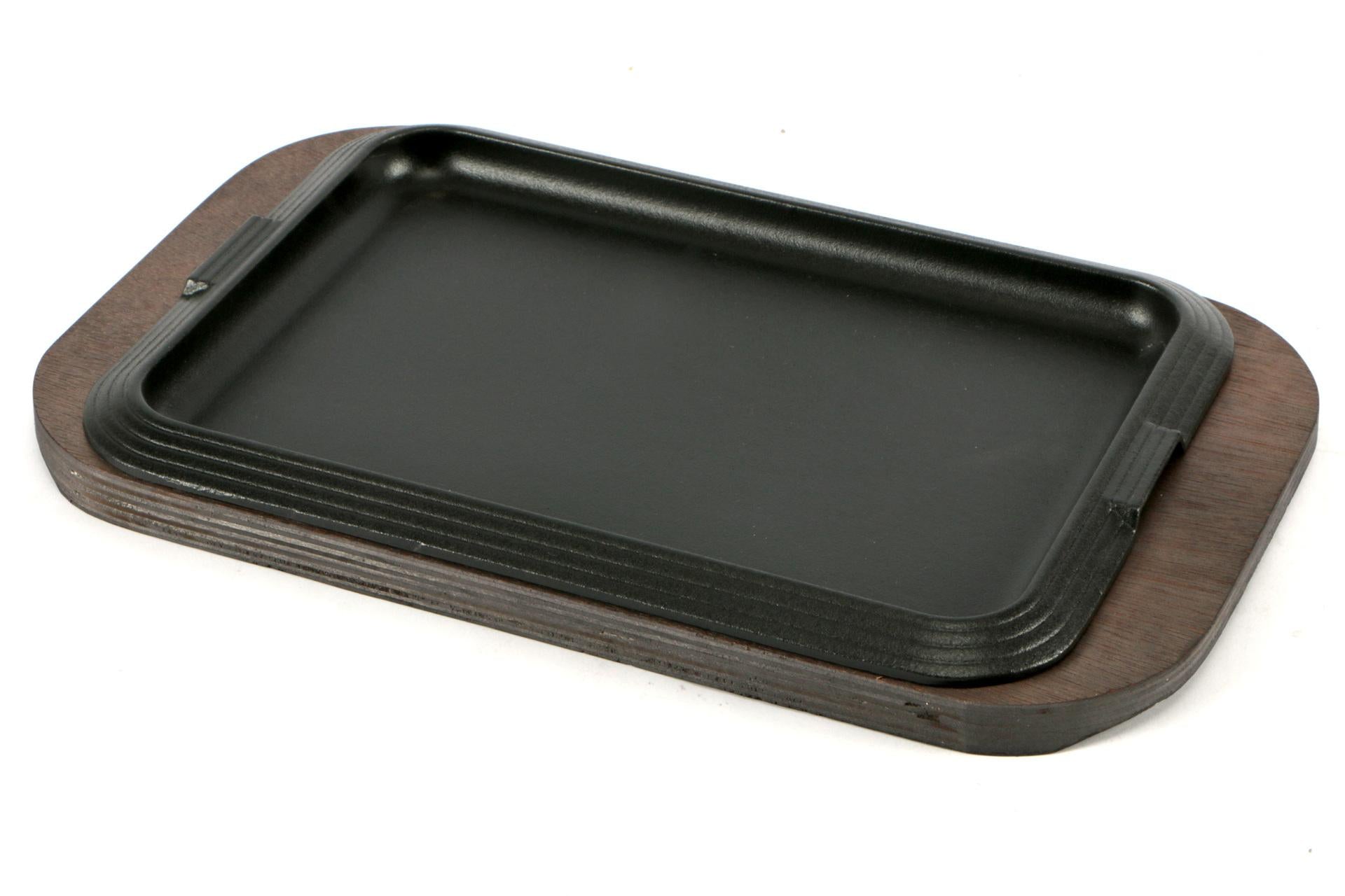 Ilsa Piatto Ghisa Rettangolare 25 x 17 cm - Vassoio Esterno 35 x 22 cm