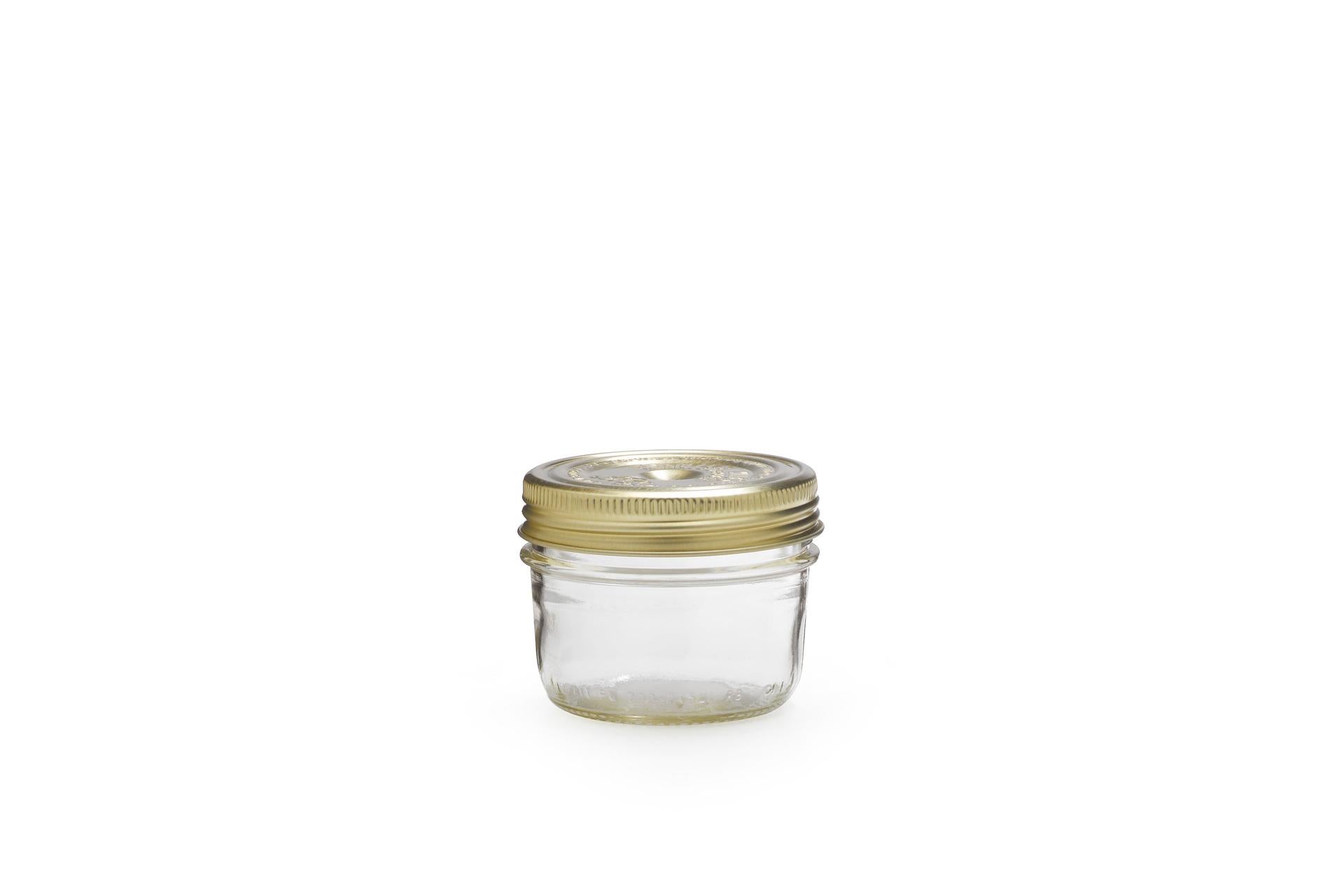 Le Parfait Famiglia Vaso Con Capsula 200 ml Ø82 mm - Conservazione Ottimale - Set 6 Pz