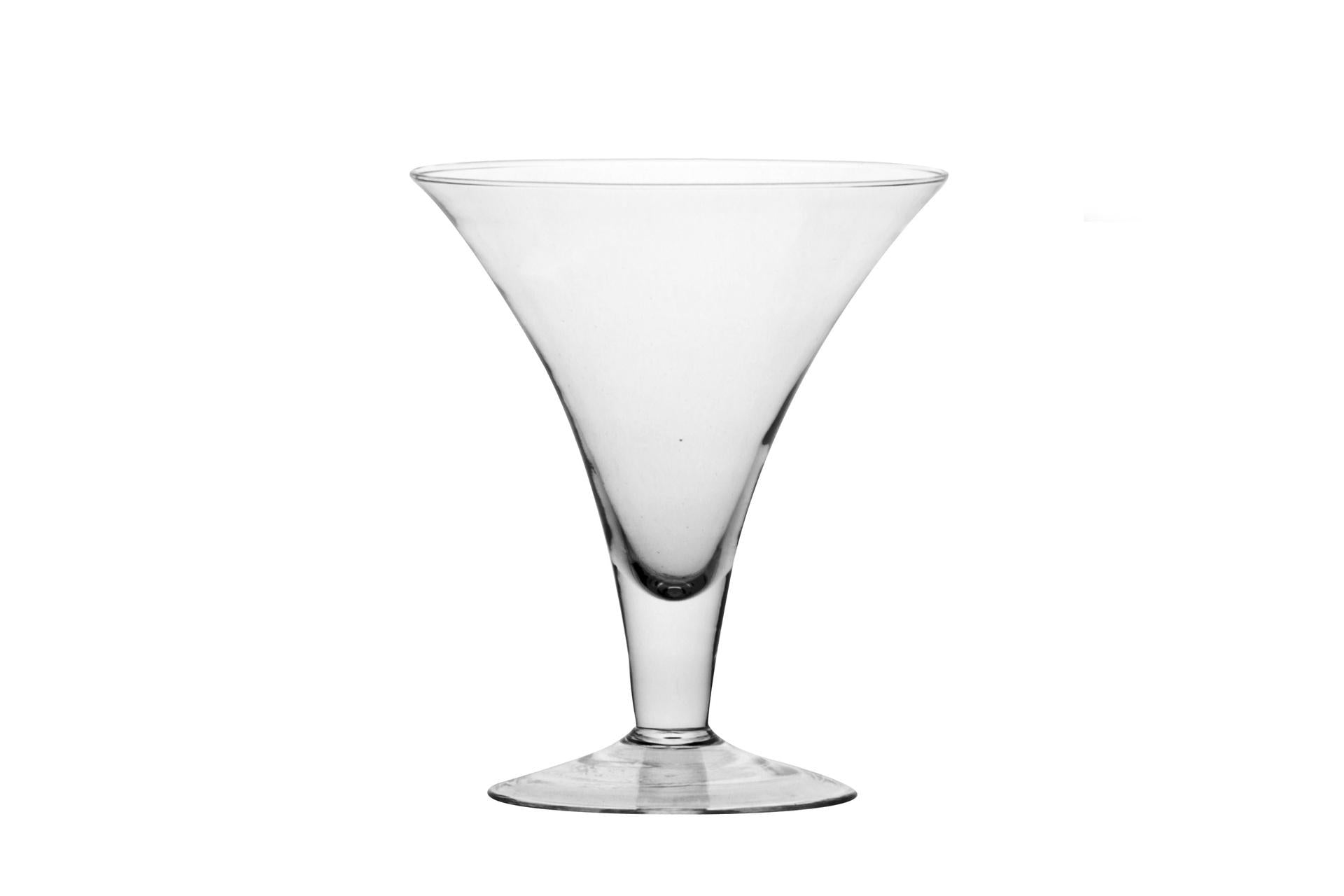 ALE Import Coppa Martini In Vetro H.200 mm - Ø165 mm Linea Accessori per la Tavola