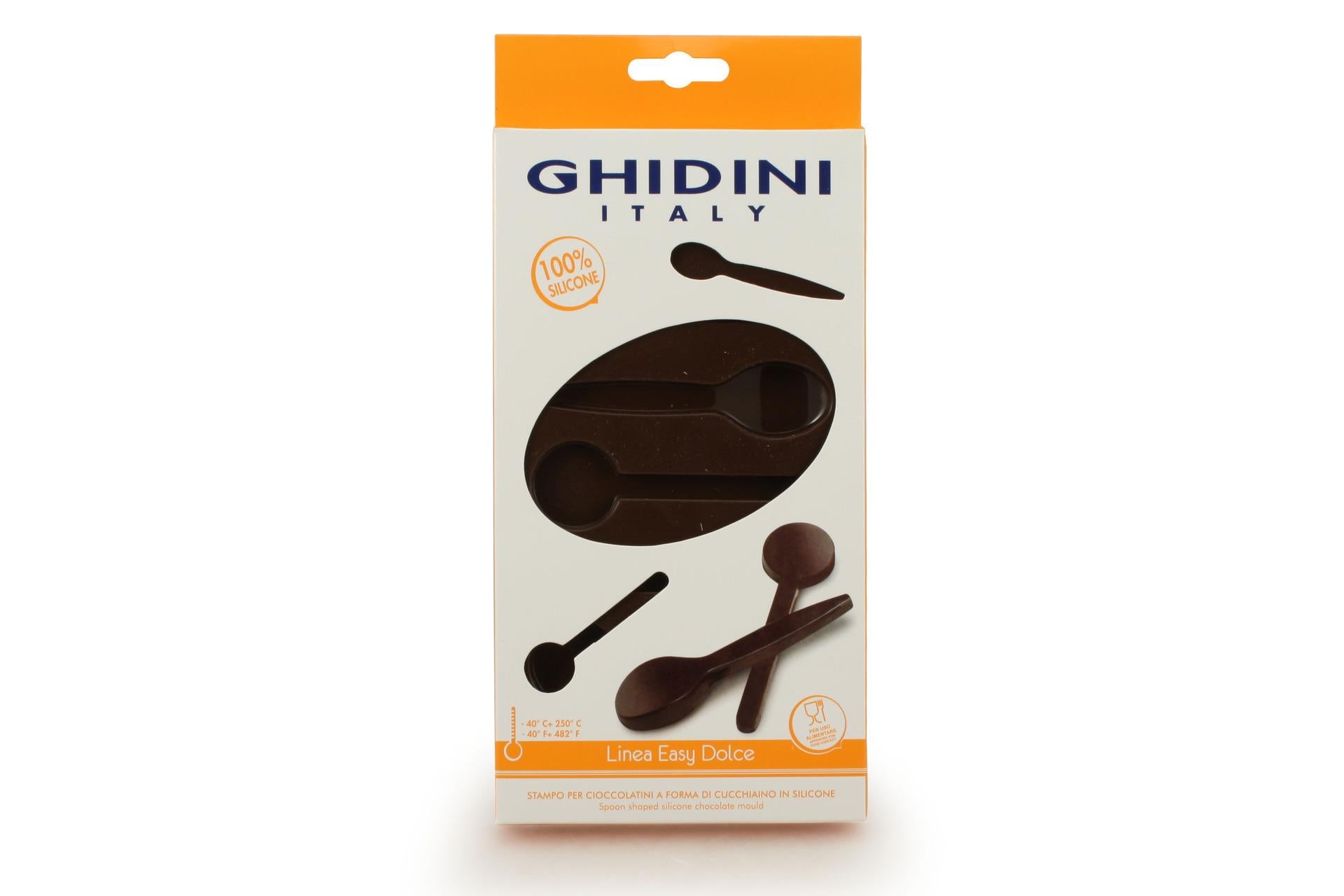 Ghidini Cipriano Stampo per Cioccolatini in Silicone a Forma di Cucchiaio 3