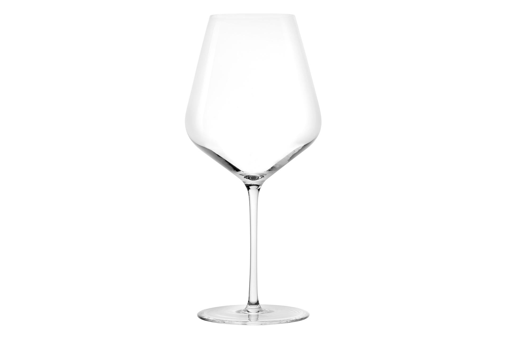 Stolzle Lausitz Starlight Calice Burgundy Cl.82 H.24.8 cm - Vetro Leggero e Resistente - Set 6 Pz