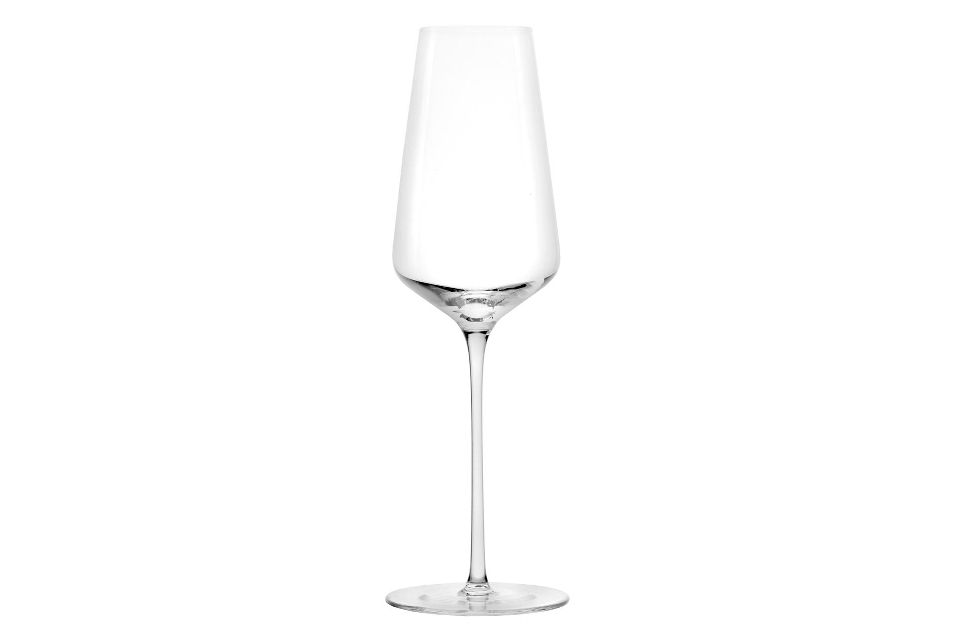 Stolzle Lausitz Starlight Flûte Champagne Cl.29 - H.24 cm In Vetro Resistente ed Elegante - Set 6 Pz