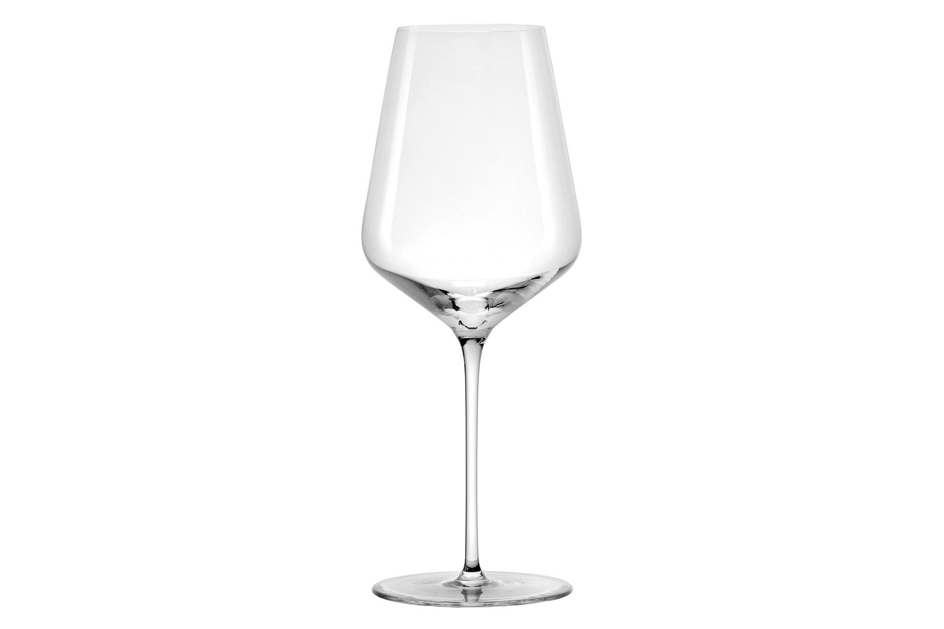 Stolzle Lausitz Starlight Calice Bordeaux 67 cl - H.25.5 cm In Vetro Resistente ed Elegante - Set 6 Pz