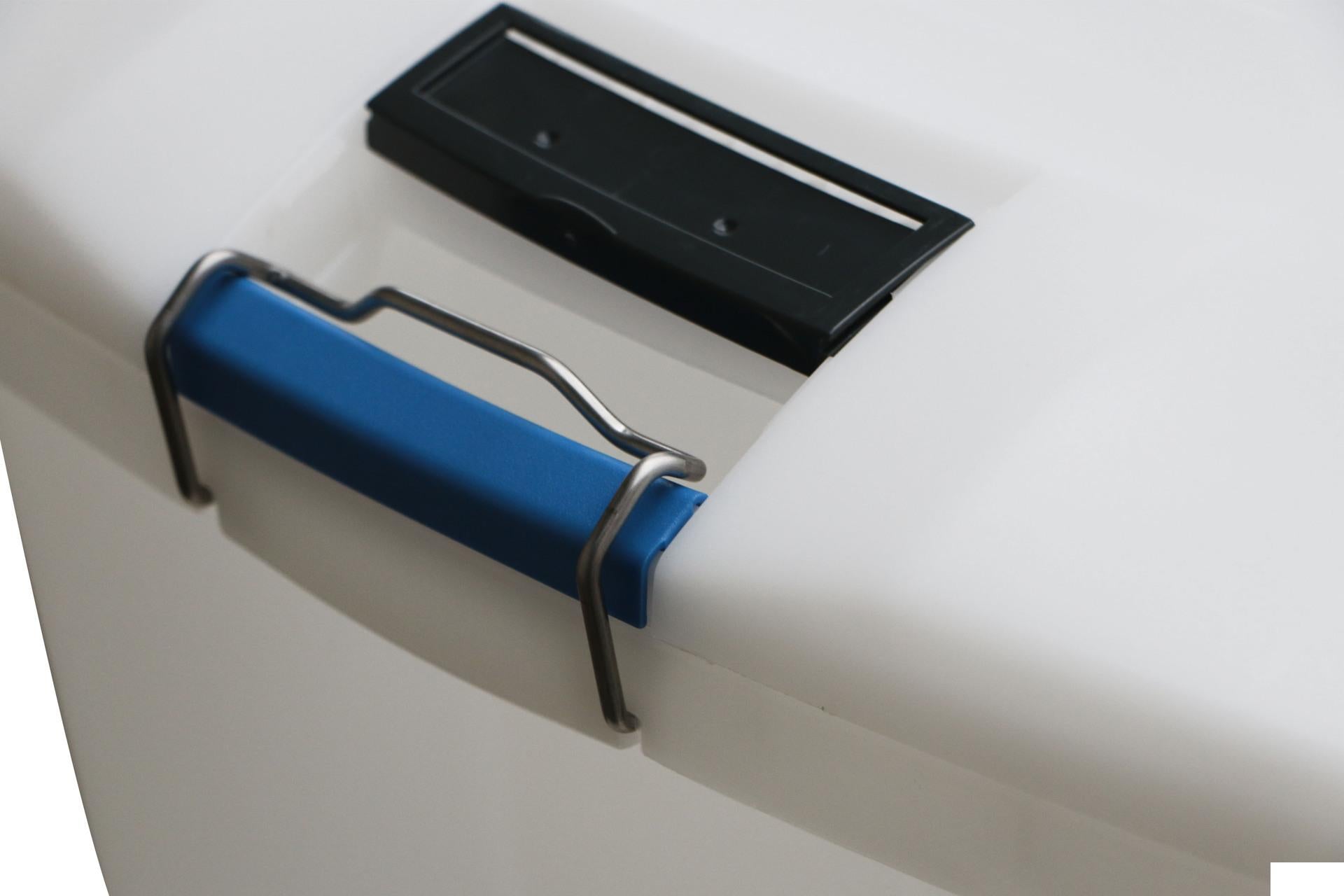 Araven Contenitore per Alimenti 70L - 65 x 43 x H.45 cm Con Ruote e Botola di Ventilazione 4