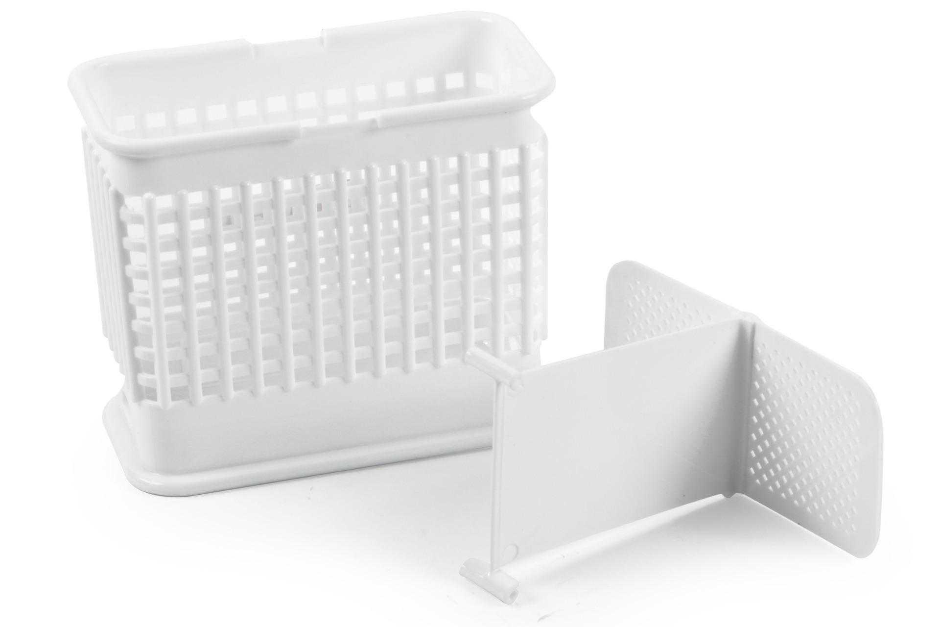 Araven Portaposate Bianco 15.6 x 8 x 13 cm