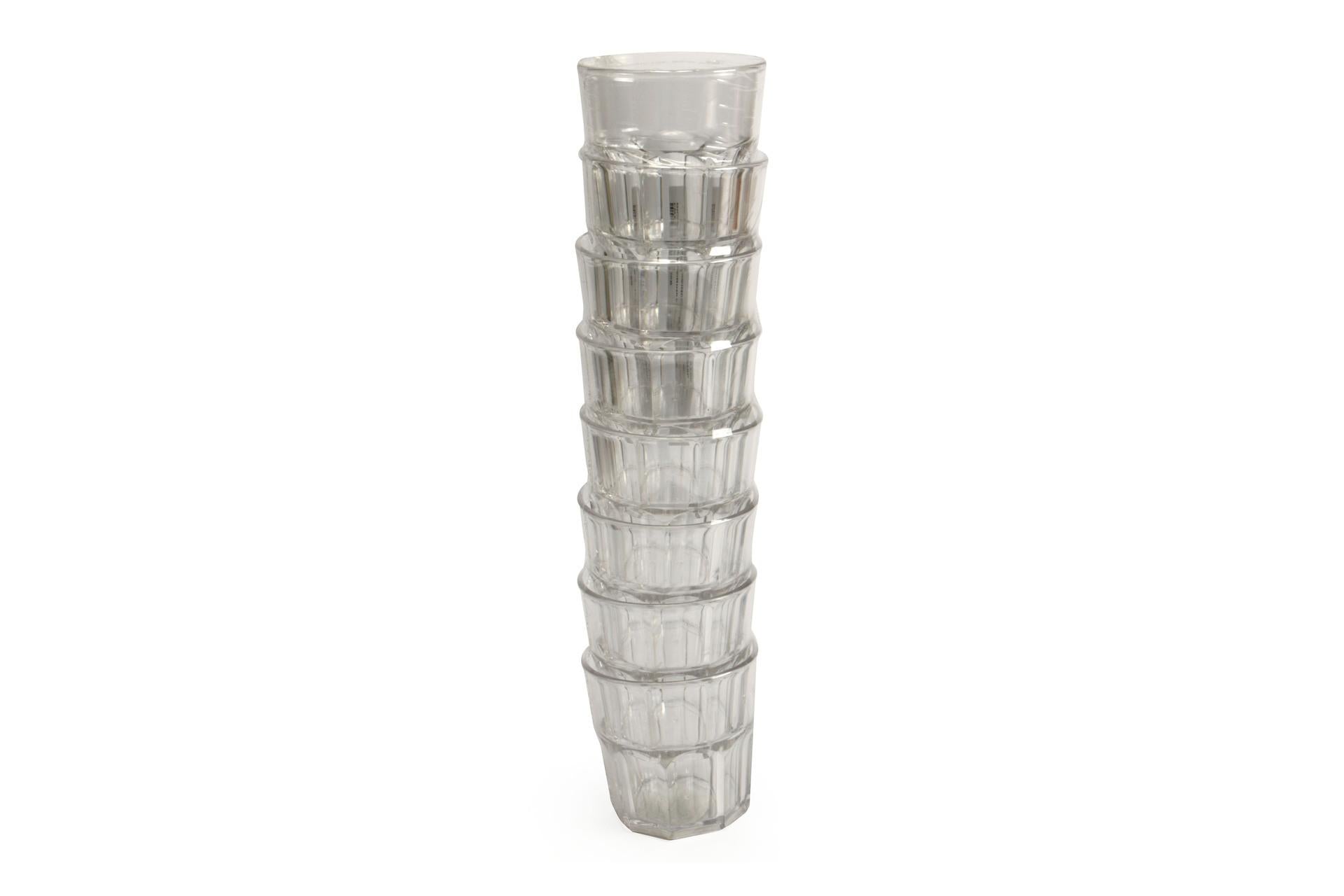 Brevetti Waf Bicchiere Minidrink 16 cl - Confezione 8 Pezzi Trasparente In Copolimero SAN 2