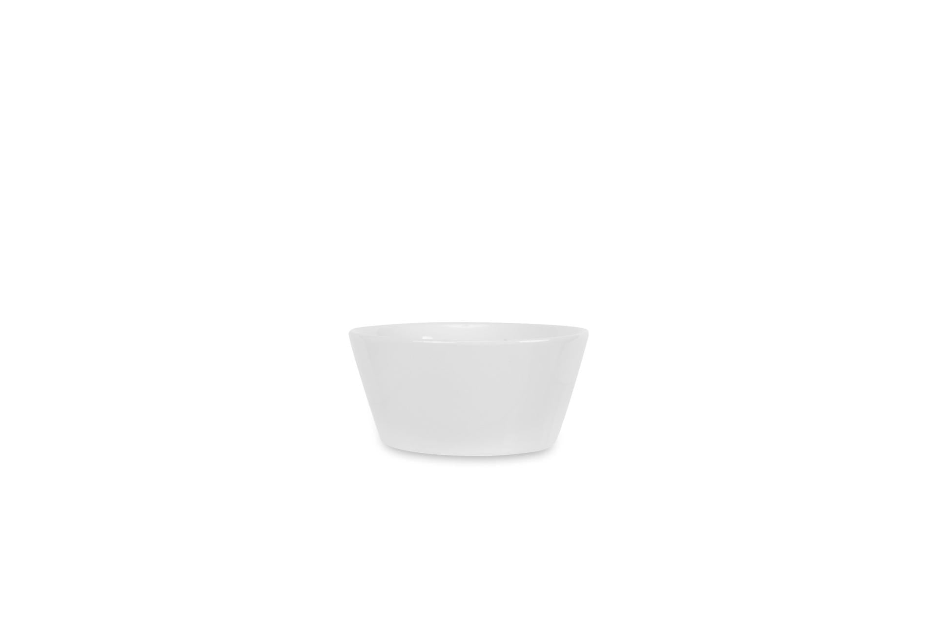 Import Tavola Professional JustWhite Ciotola Tonda Ø11.2 cm - H.5.5 cm In Porcellana Bianca - Set 6 Pz