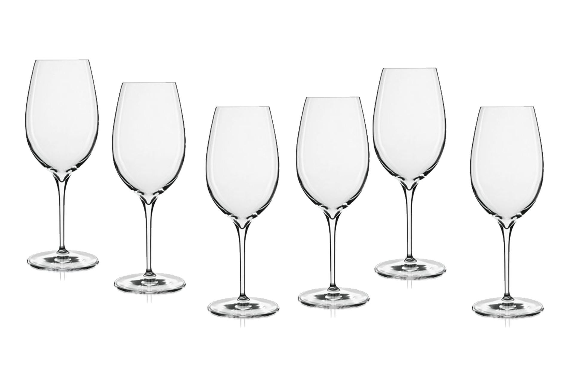 Bormioli Luigi Vinoteque Set 6 Calici Cl.40 - Calice Universale In Vetro Sonoro Superiore Per Degustazione Vini Rossi, Bianchi e Frizzanti - Set 6 Pz 1