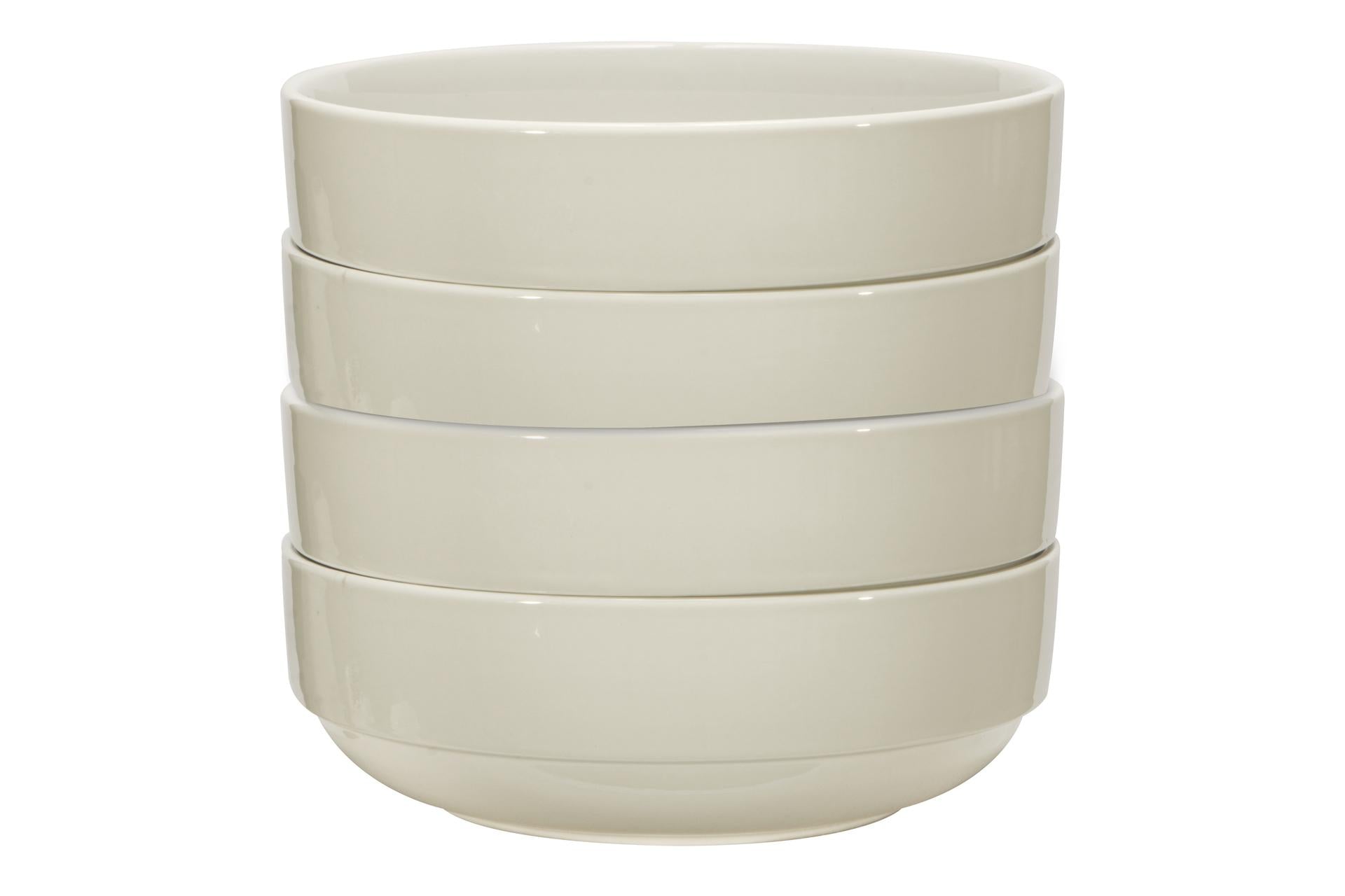 Import Tavola Professional B.B. White Ciotola Impilabile 14x5.9 cm In Porcellana Bianca - Set 6 Pz