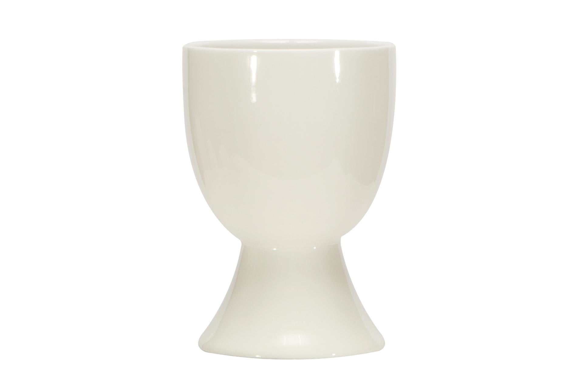 Import Tavola Professional Portauovo Classico 5x6.8 cm - Linea B.B. White In Porcellana Bianca - Set 12 Pz