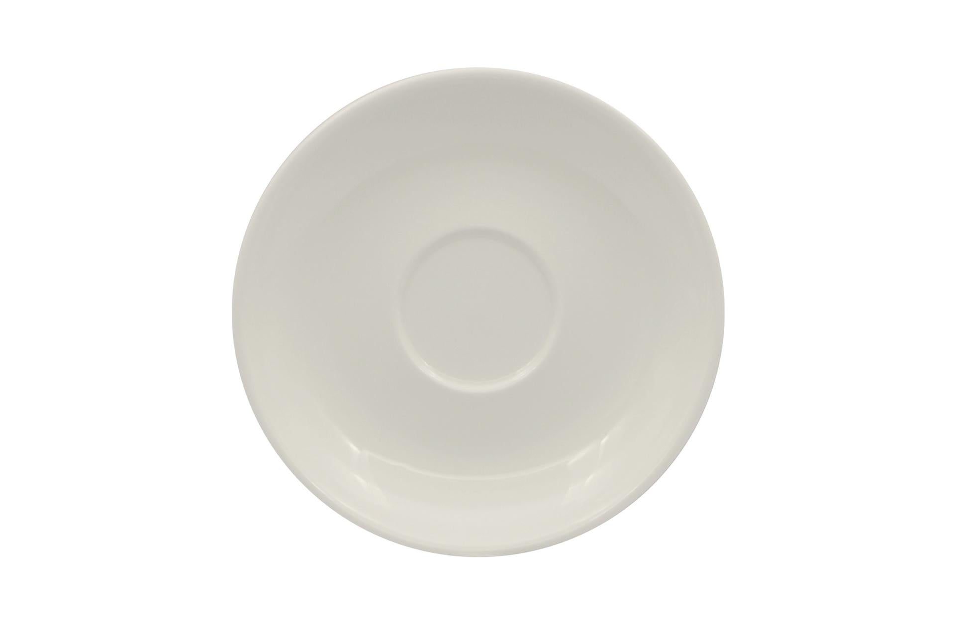 Import Tavola Professional B.B. White Piattino Caffè Ø11.9 cm In Porcellana Bianca - Set 12 Pz