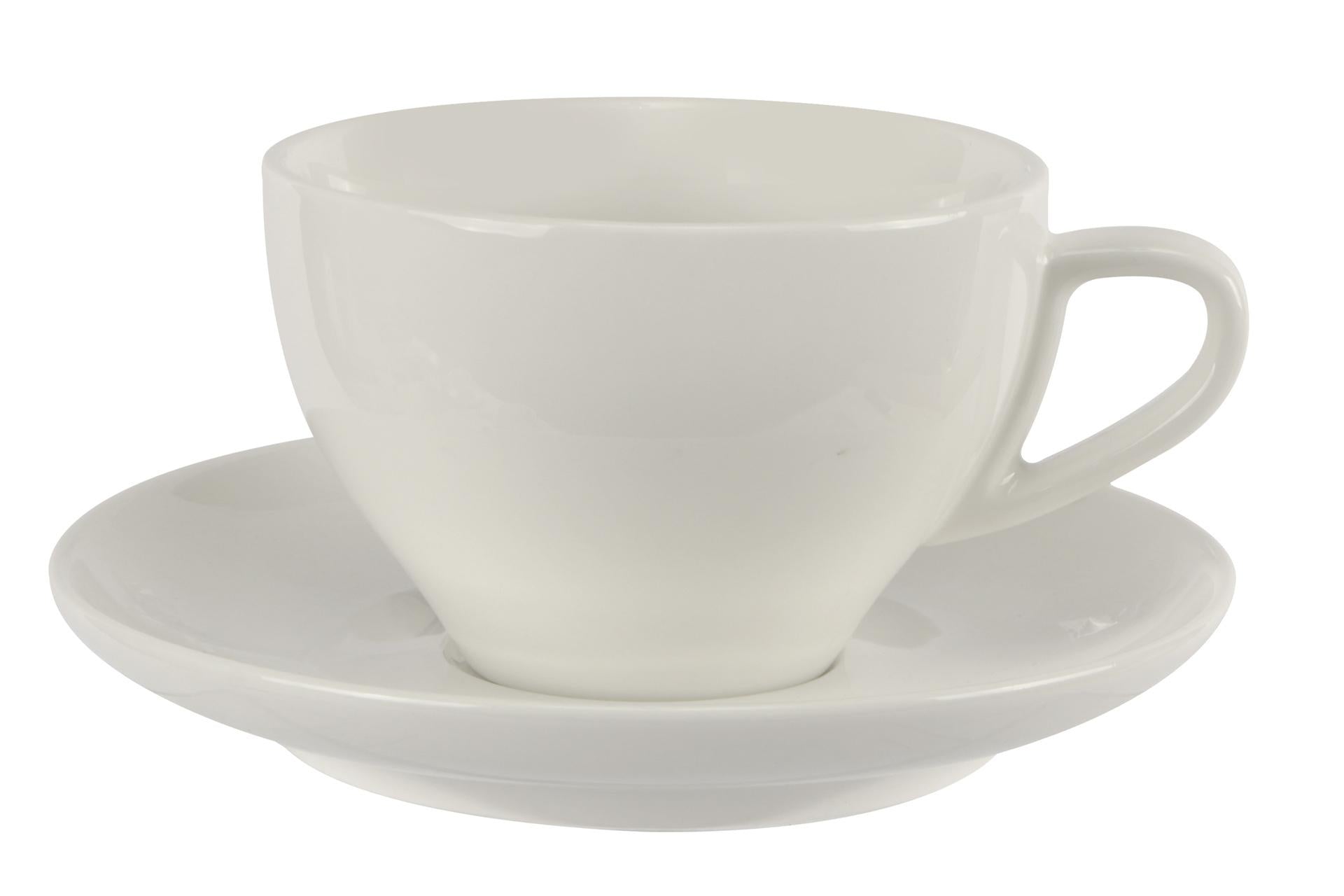 Import Tavola Professional B.B. White Piattino Colazione Ø16.7 cm In Porcellana Bianca - Set 6 Pz