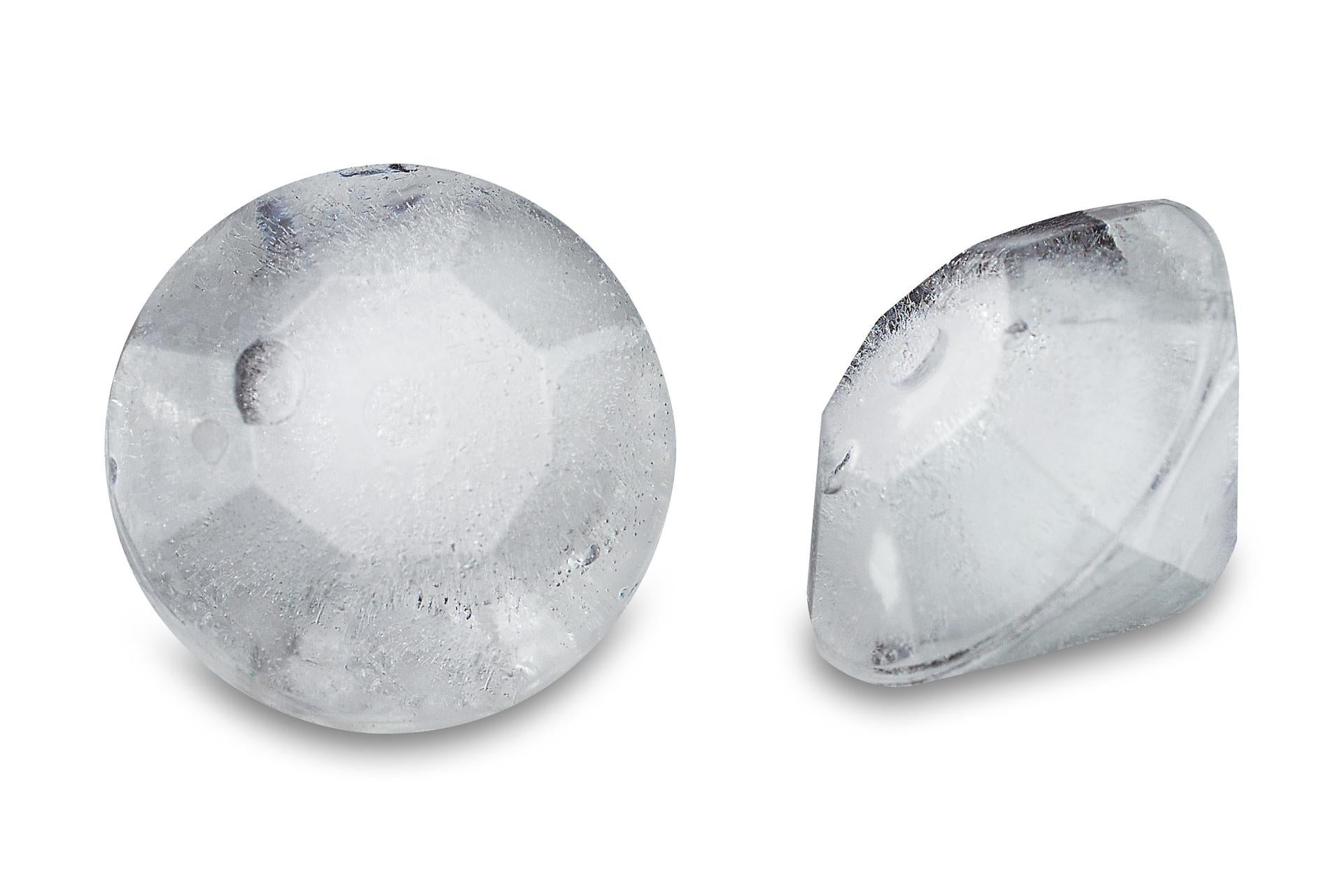 Ilsa Stampo Ghiaccio Diamante In Silicone Alimentare - 4 Diamanti 5x5x4 cm