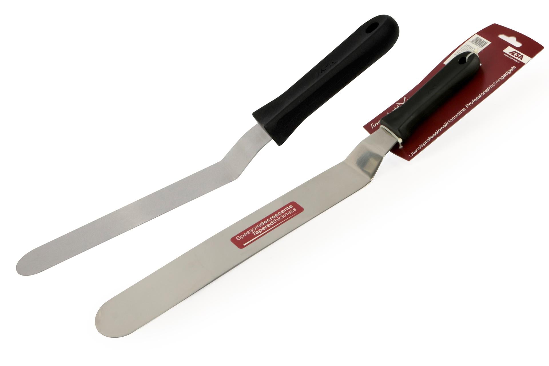 Ilsa Tuttixuno Spatola Angolare 35 cm In Acciaio Inox Con Spessore Decrescente