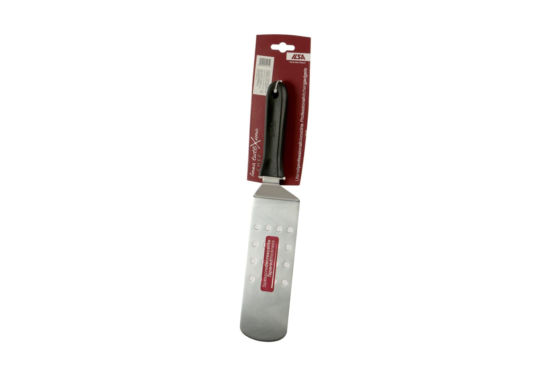 Ilsa Tuttixuno Spatola Hamburger Forata 24 cm In Acciaio Inox 3