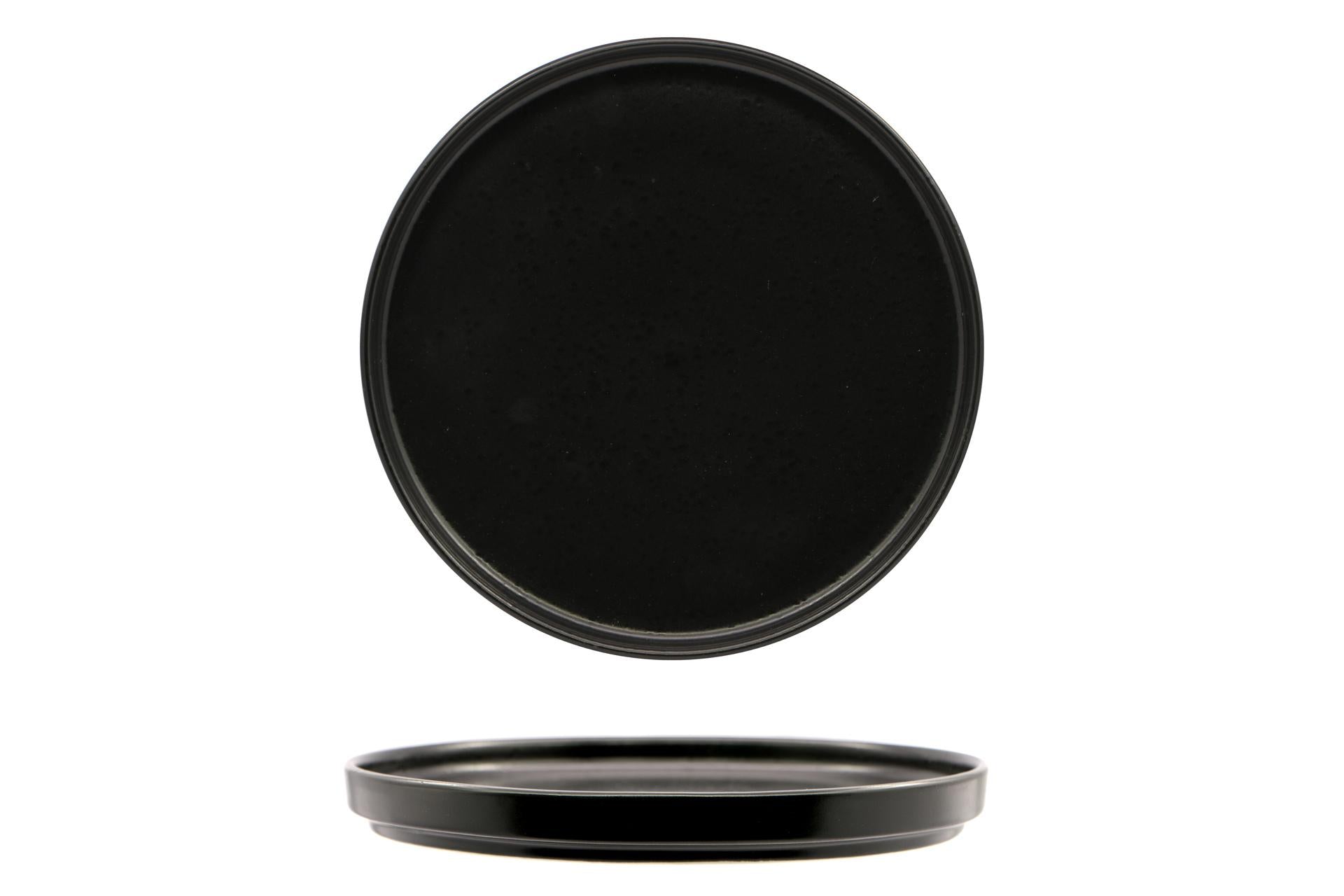 Pt Sango Ceramics Kaden Taba Piatto Piano Impilabile Ø20 cm - Set 6 Pz