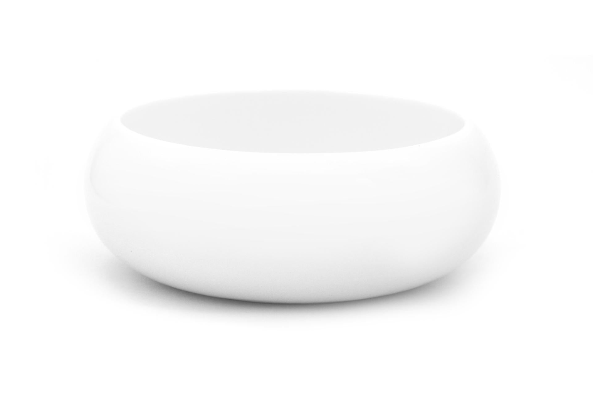 Akij Ceramics Coppetta Organic White Ø16 cm In Porcellana Bianca - Set 6 Pz