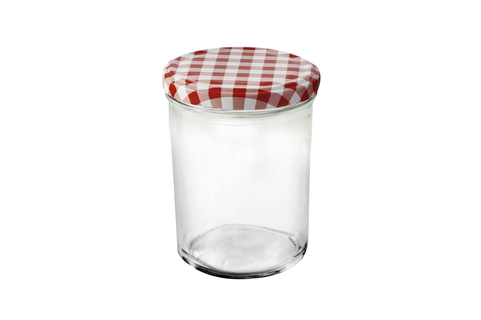 Dosen-Zentrale Il Casale Barattolo 230 ml Con Tappo Ø66 mm In Vetro Rustico - Set 12 Pz